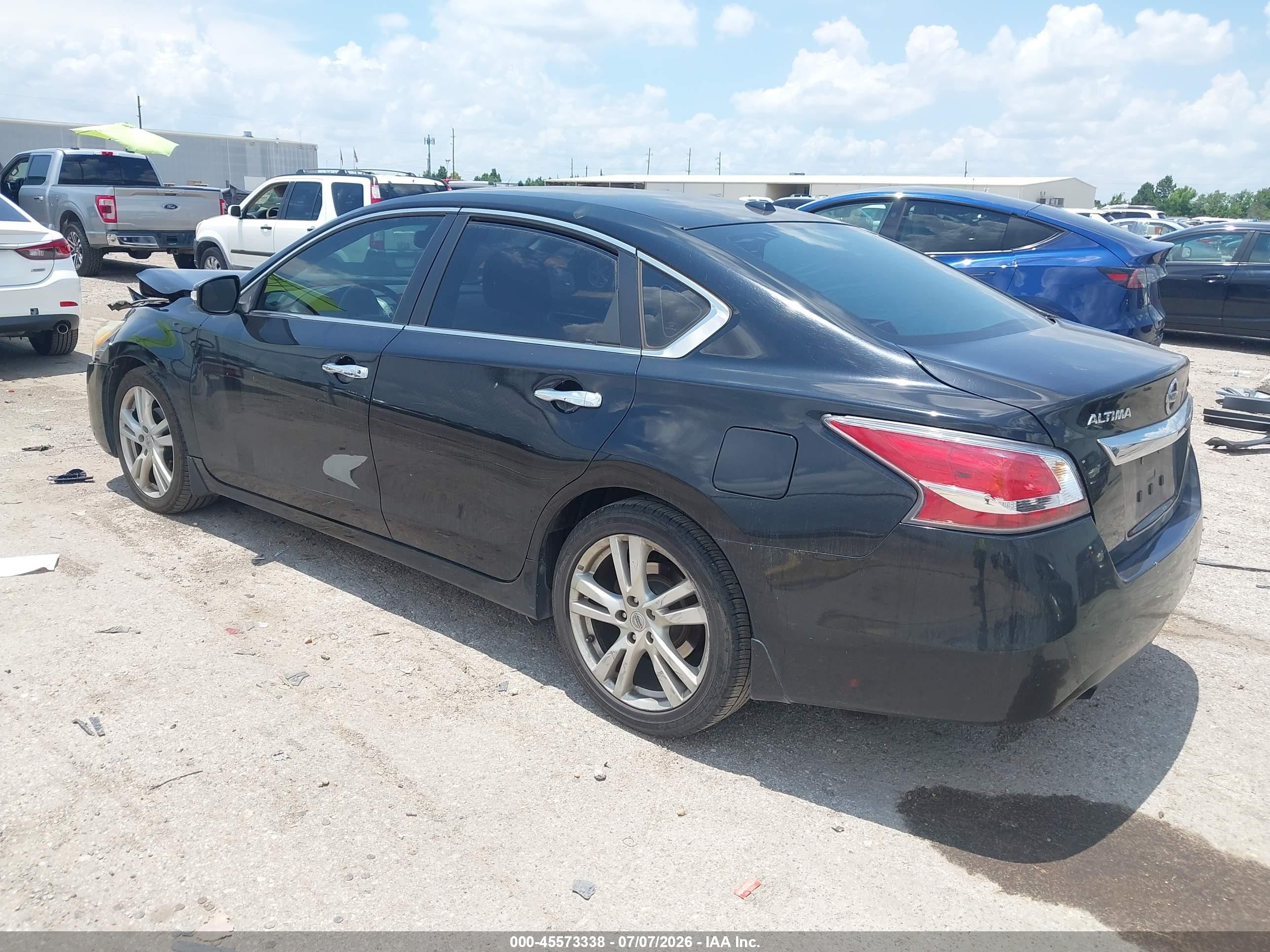 2014 Nissan Altima 3.5 Sl Черный vin: 1N4BL3APXEN226222