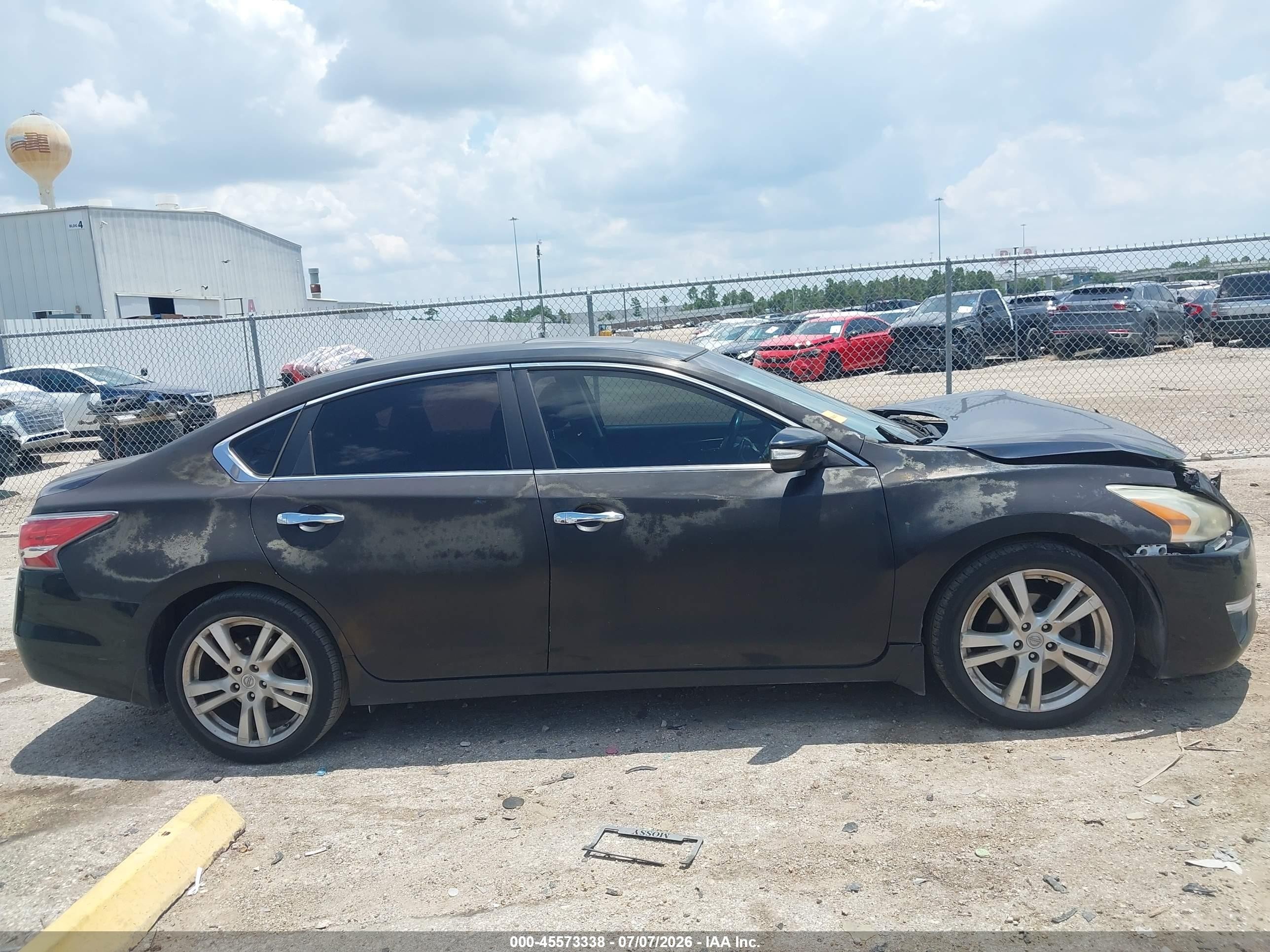 2014 Nissan Altima 3.5 Sl Черный vin: 1N4BL3APXEN226222