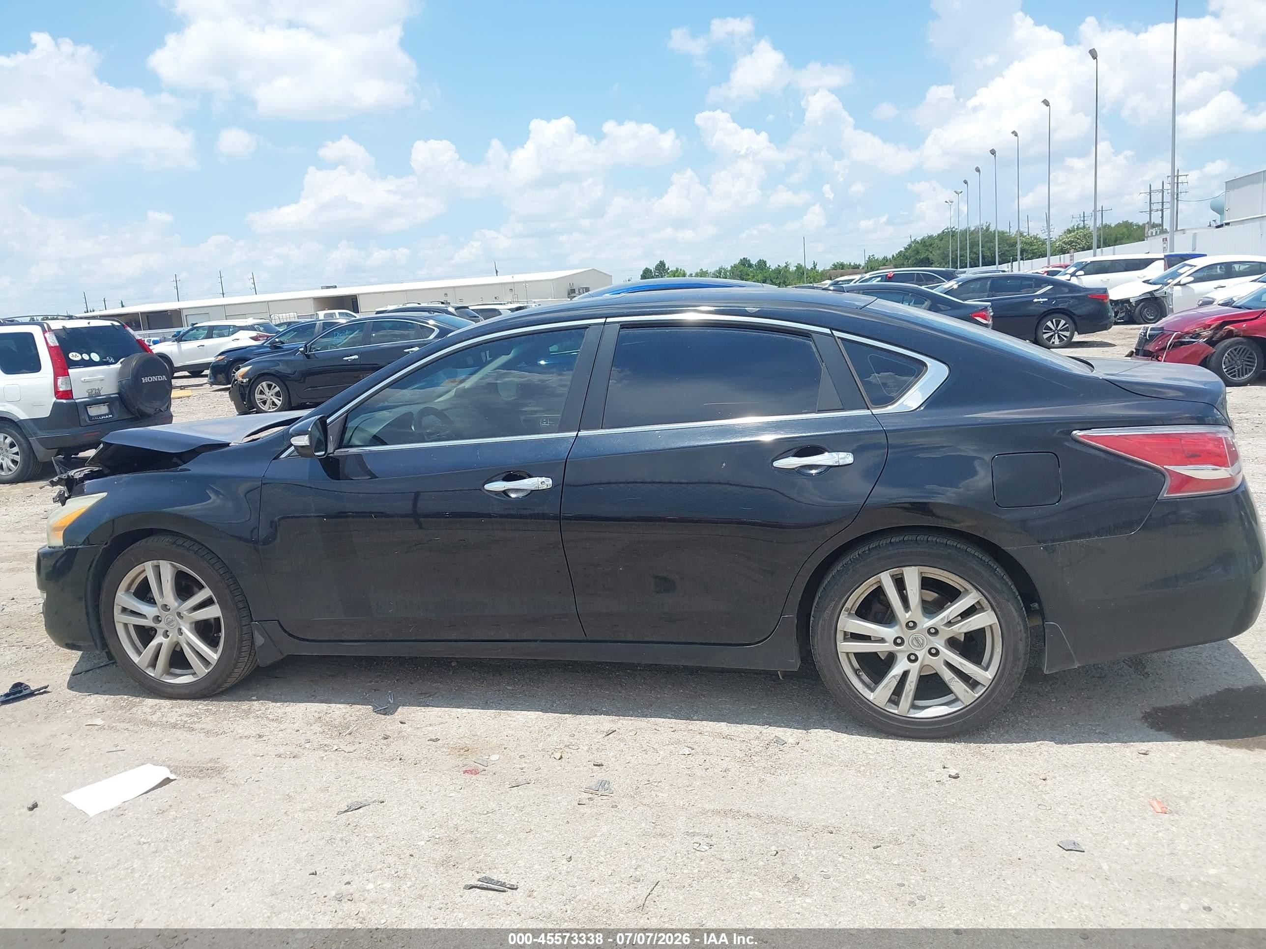 2014 Nissan Altima 3.5 Sl Черный vin: 1N4BL3APXEN226222