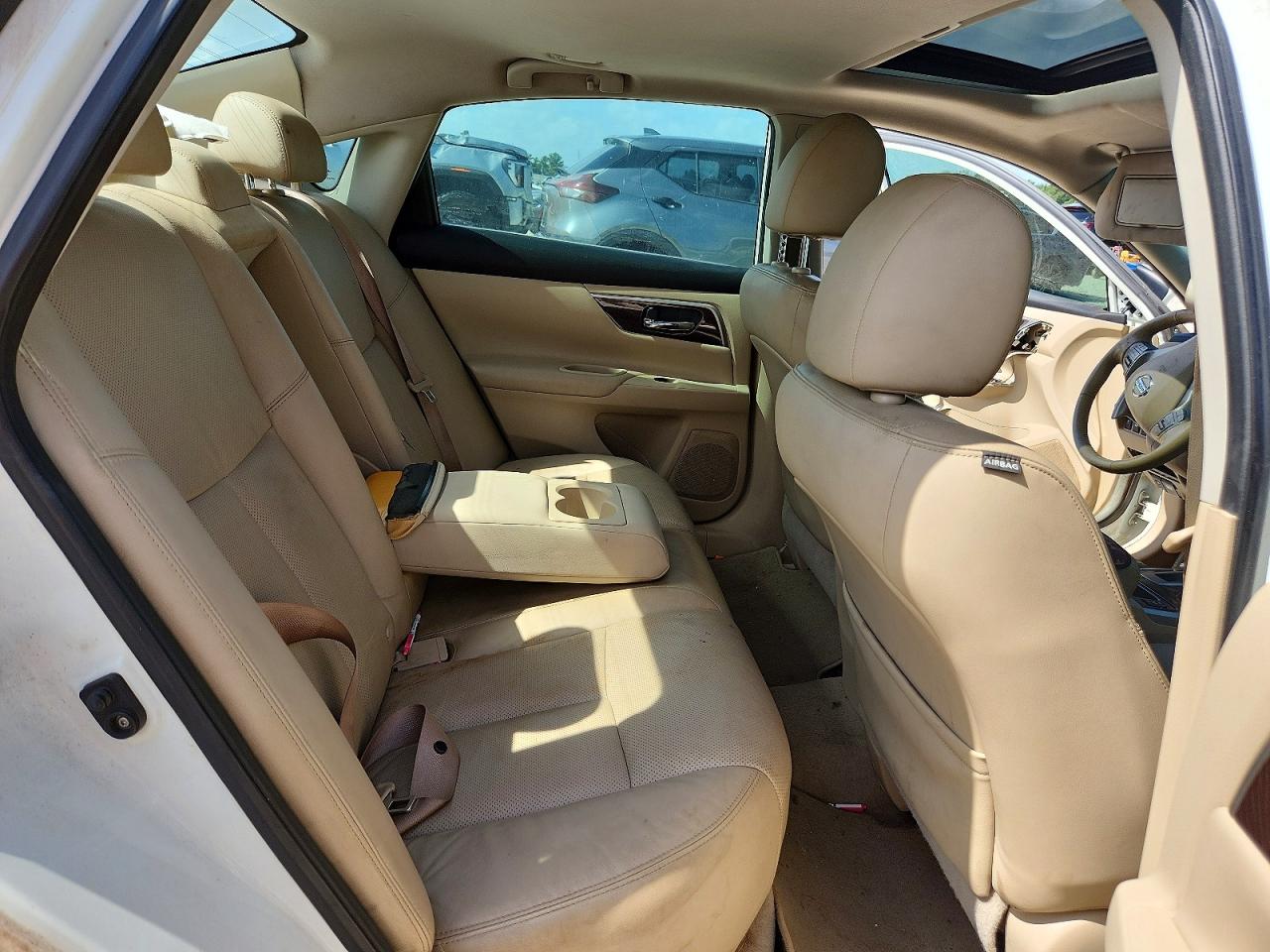 2014 Nissan Altima White vin: 1N4BL3APXEN226415