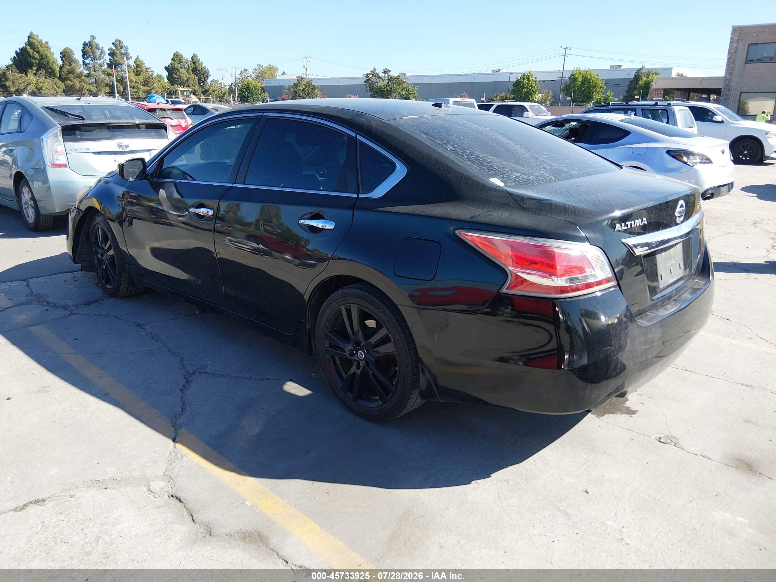 2015 Nissan Altima 3.5 Sl Black vin: 1N4BL3APXFC198631