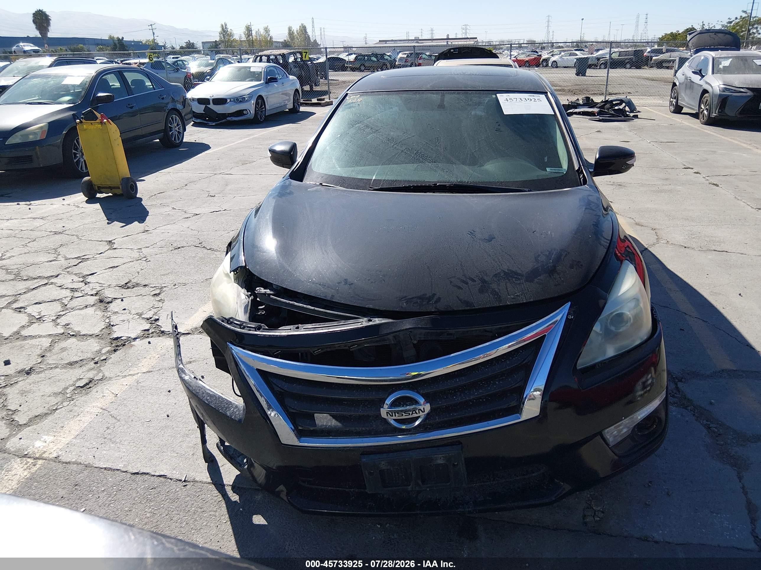 2015 Nissan Altima 3.5 Sl Black vin: 1N4BL3APXFC198631