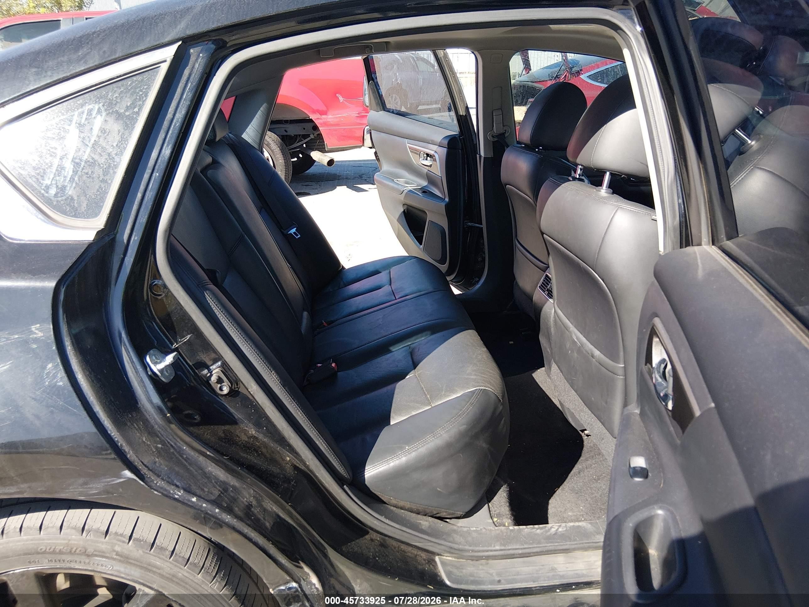 2015 Nissan Altima 3.5 Sl Black vin: 1N4BL3APXFC198631