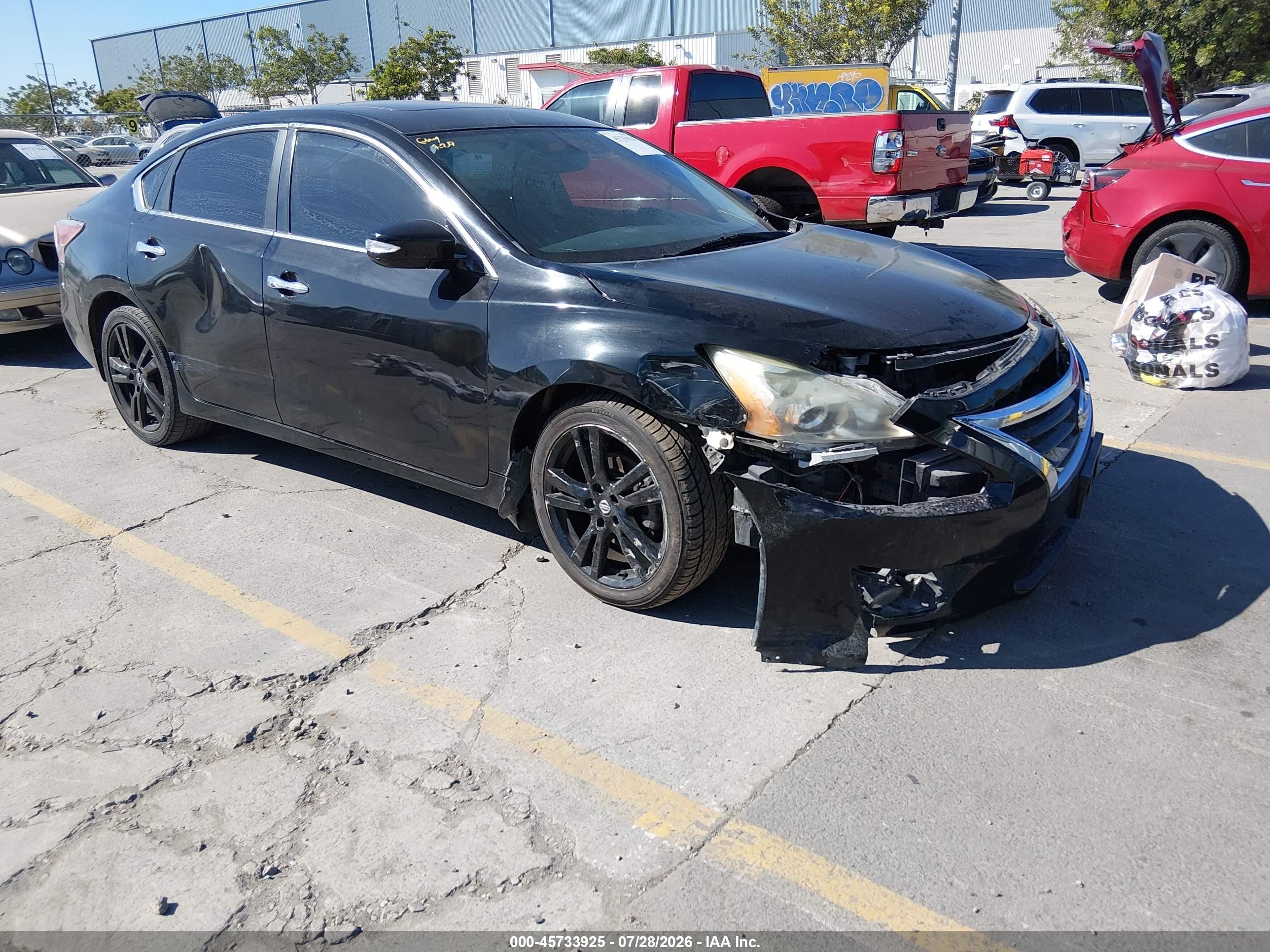 2015 Nissan Altima 3.5 Sl Black vin: 1N4BL3APXFC198631