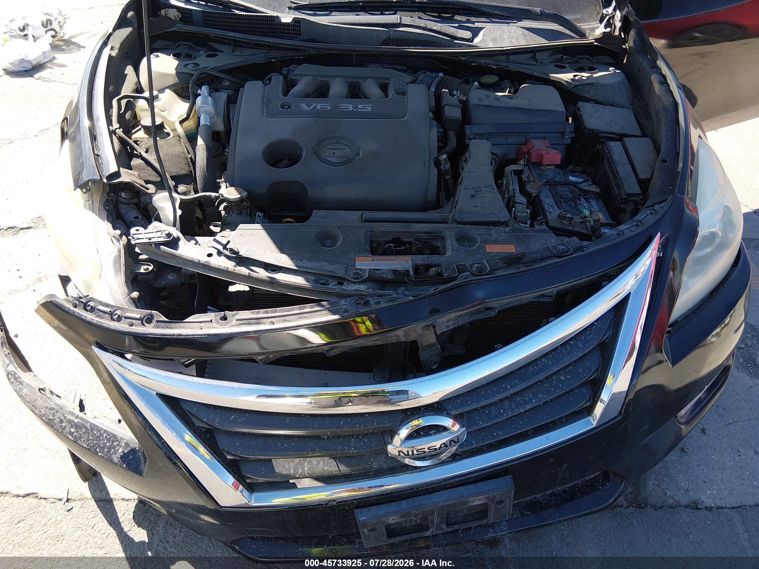 2015 Nissan Altima 3.5 Sl Black vin: 1N4BL3APXFC198631
