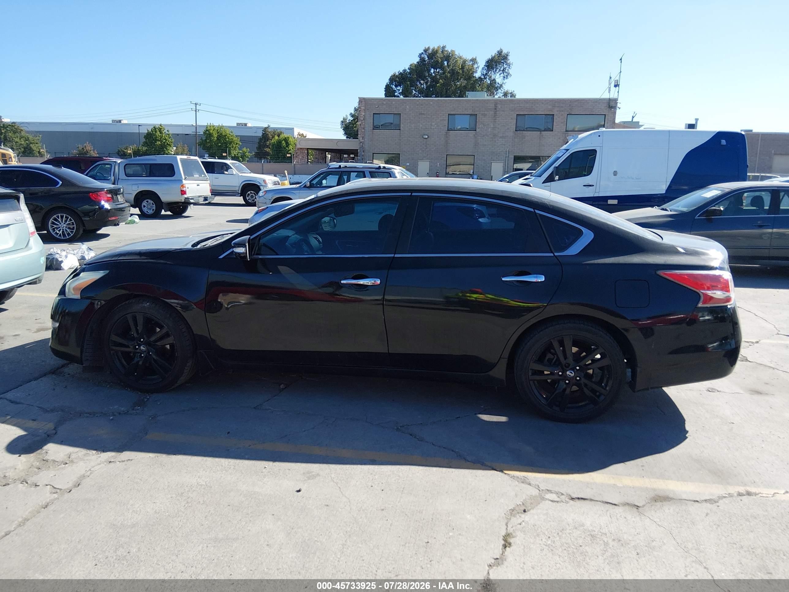 2015 Nissan Altima 3.5 Sl Black vin: 1N4BL3APXFC198631