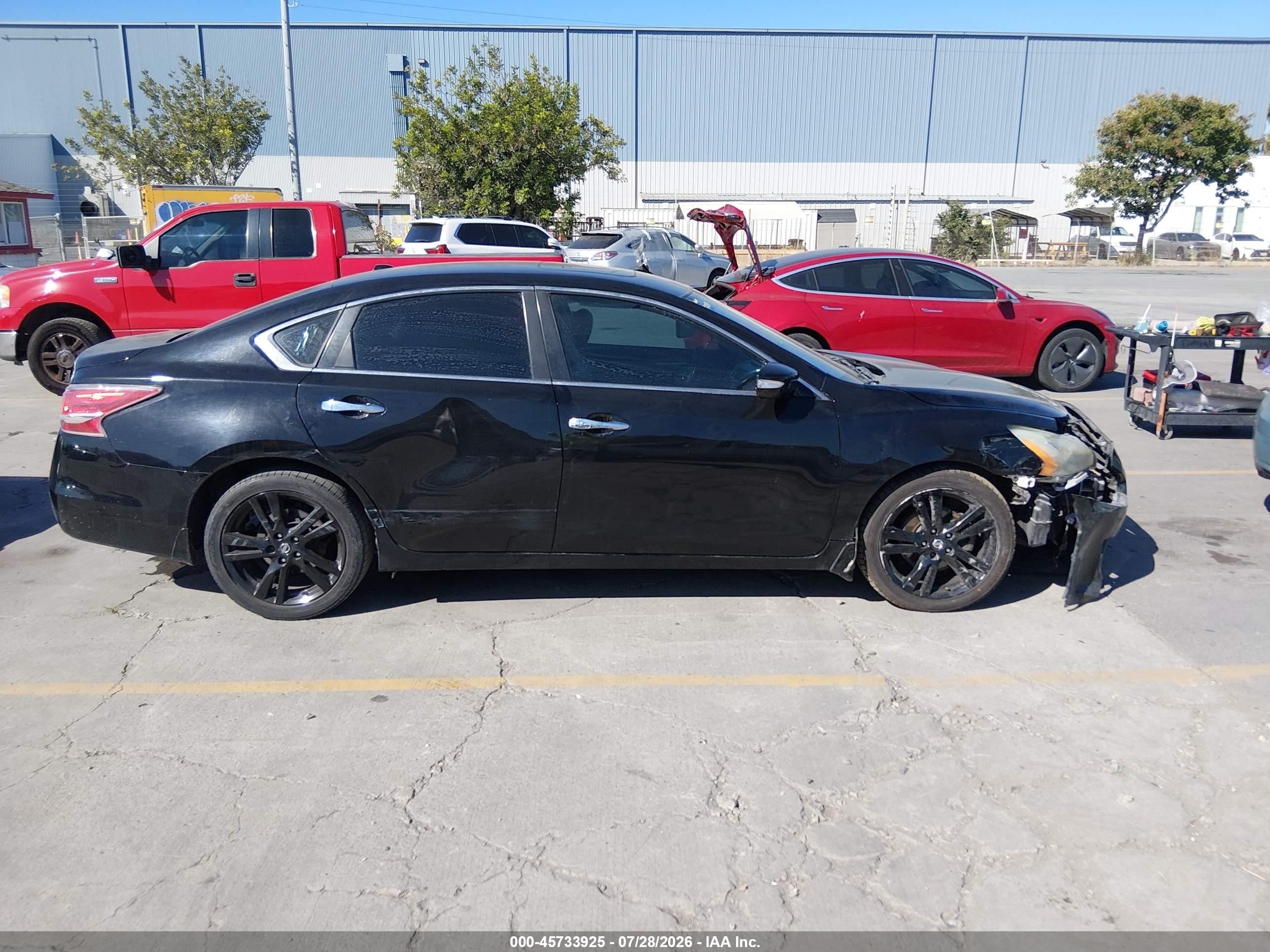 2015 Nissan Altima 3.5 Sl Black vin: 1N4BL3APXFC198631