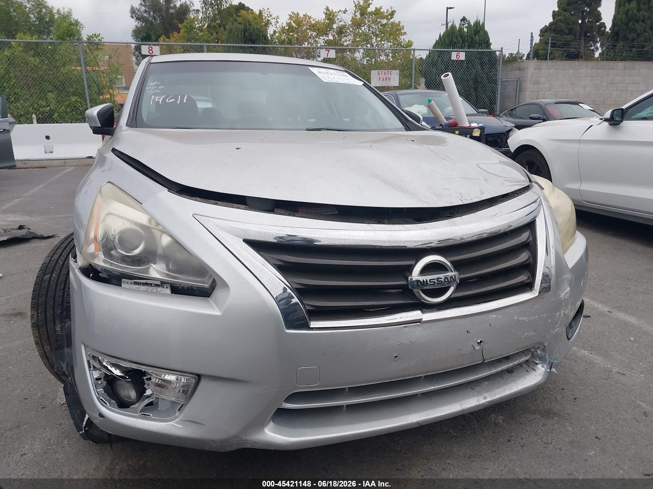 2015 Nissan Altima 3.5 Sl Silver vin: 1N4BL3APXFC199729