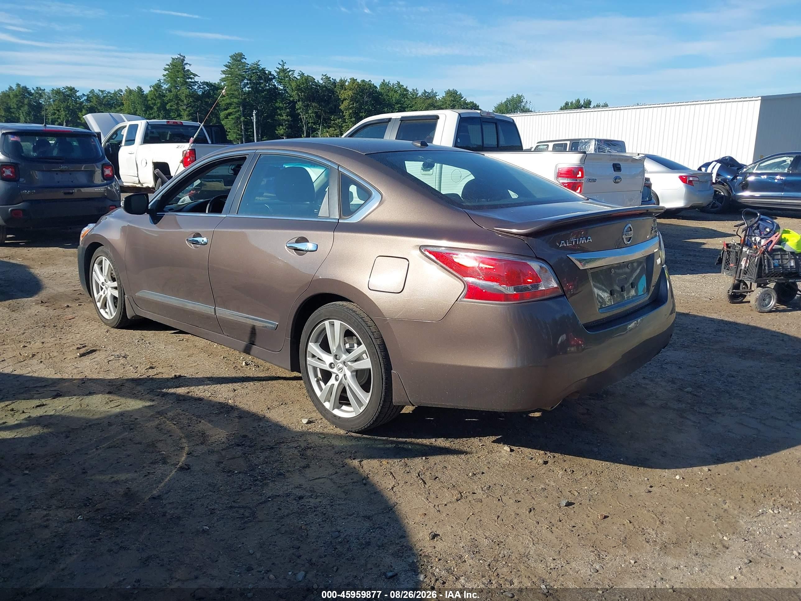 2015 Nissan Altima 3.5 Sl Brown vin: 1N4BL3APXFC214410