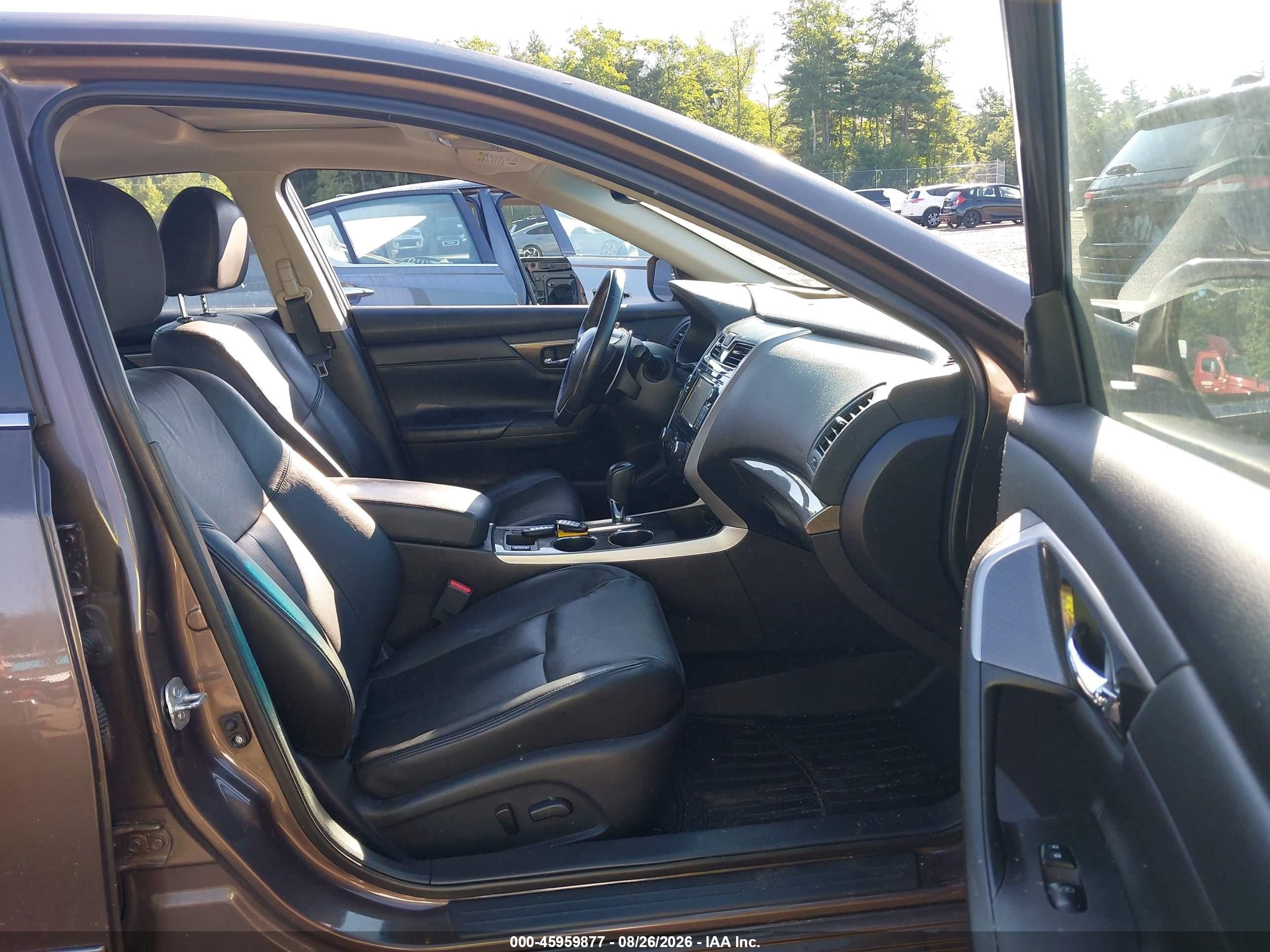2015 Nissan Altima 3.5 Sl Brown vin: 1N4BL3APXFC214410