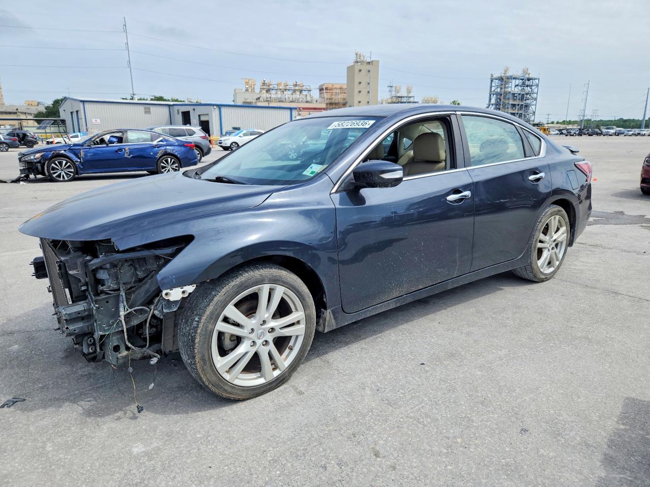 2015 Nissan Altima 3.5 Sl Blue vin: 1N4BL3APXFC259315
