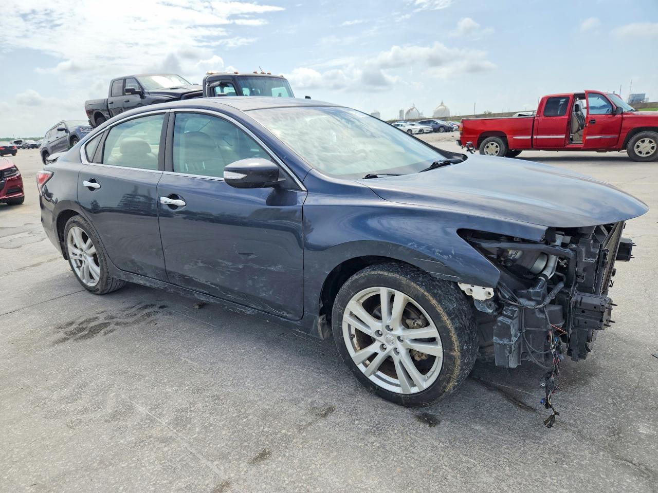 2015 Nissan Altima 3.5 Sl Blue vin: 1N4BL3APXFC259315