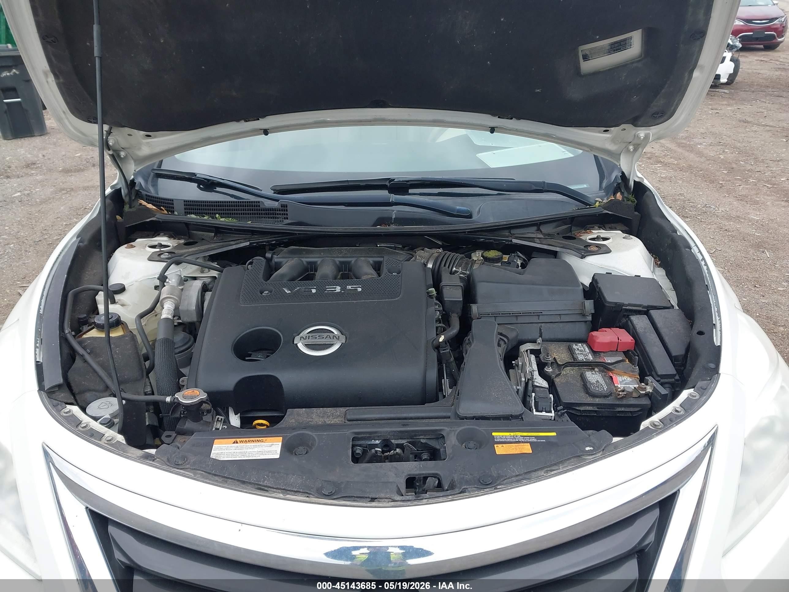 2015 Nissan Altima 3.5 Sl White vin: 1N4BL3APXFC426854