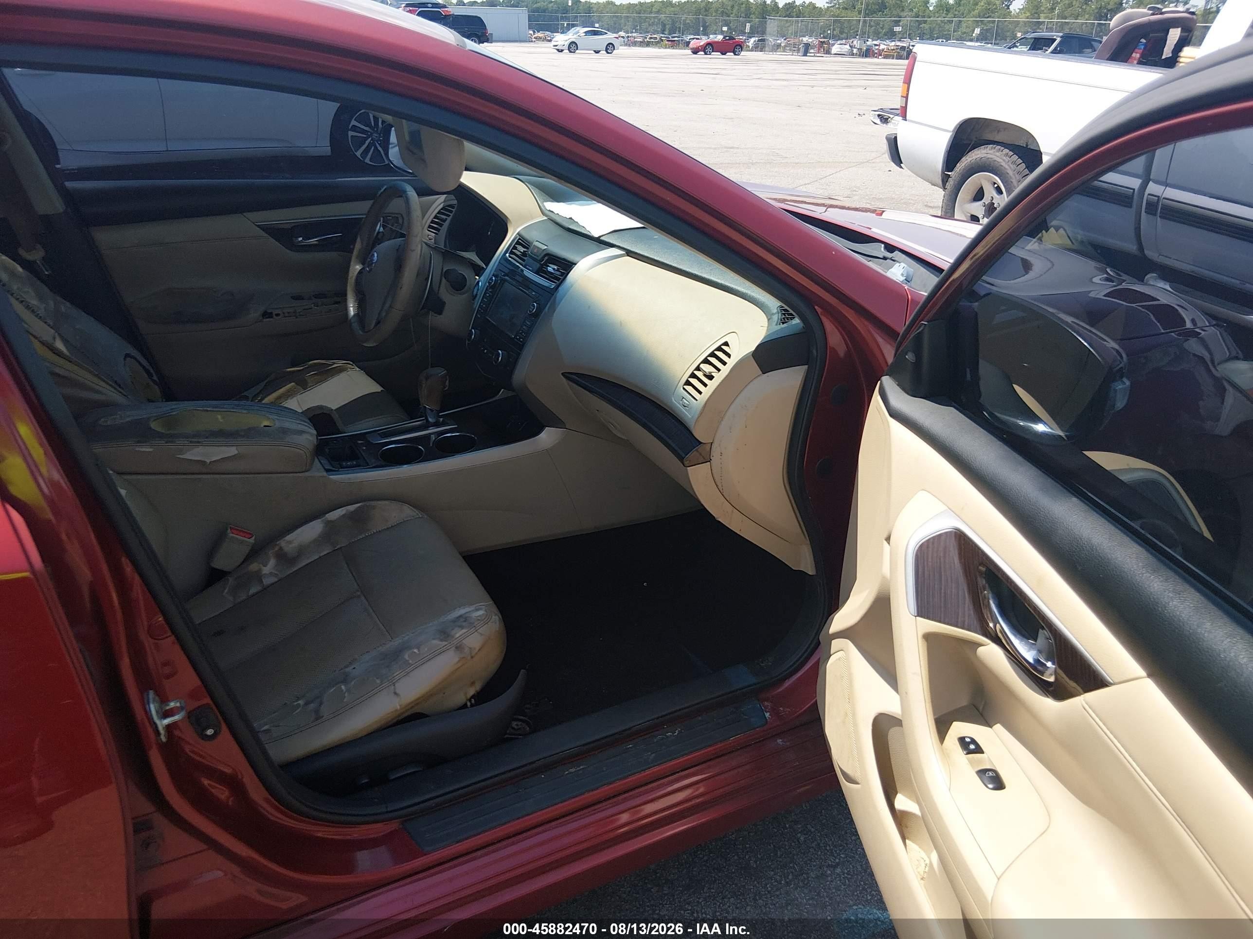 2015 Nissan Altima 3.5 S/3.5 Sl/3.5 Sv Burgundy vin: 1N4BL3APXFC499240