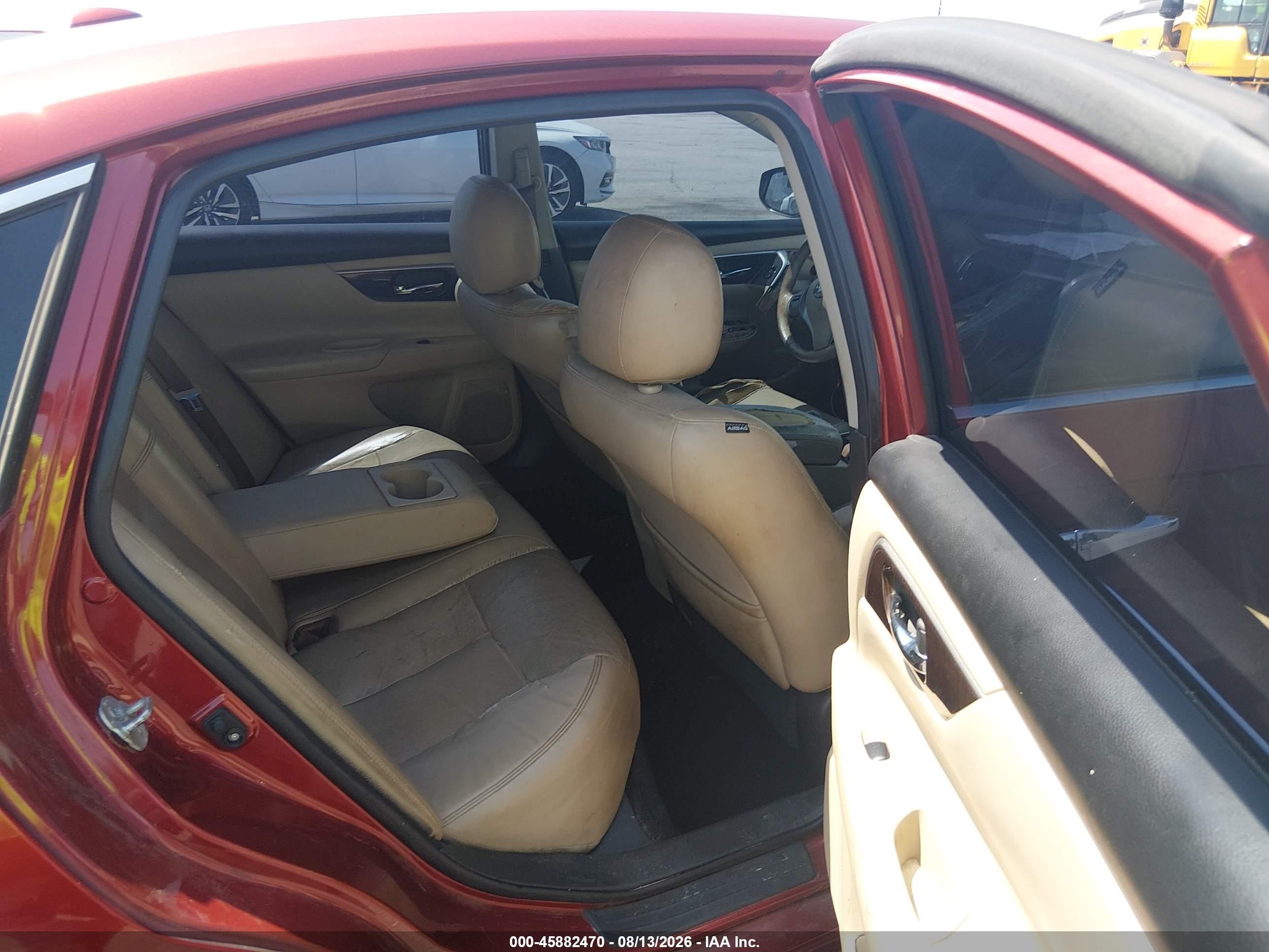 2015 Nissan Altima 3.5 S/3.5 Sl/3.5 Sv Burgundy vin: 1N4BL3APXFC499240