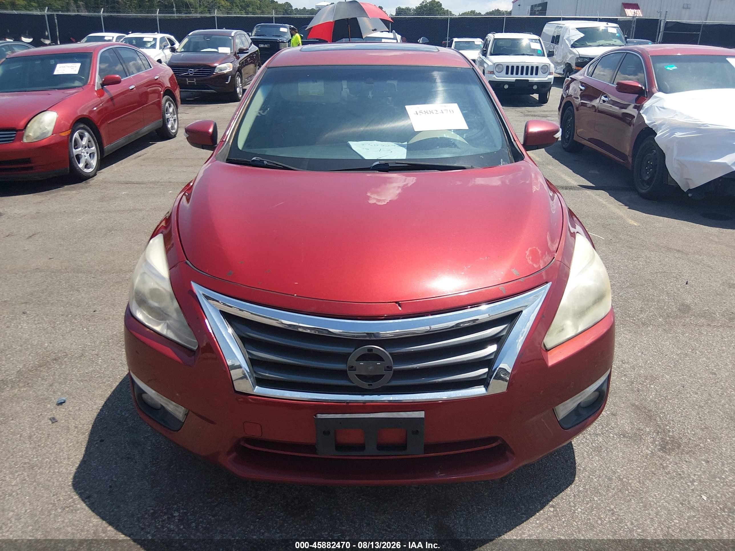 2015 Nissan Altima 3.5 S/3.5 Sl/3.5 Sv Burgundy vin: 1N4BL3APXFC499240