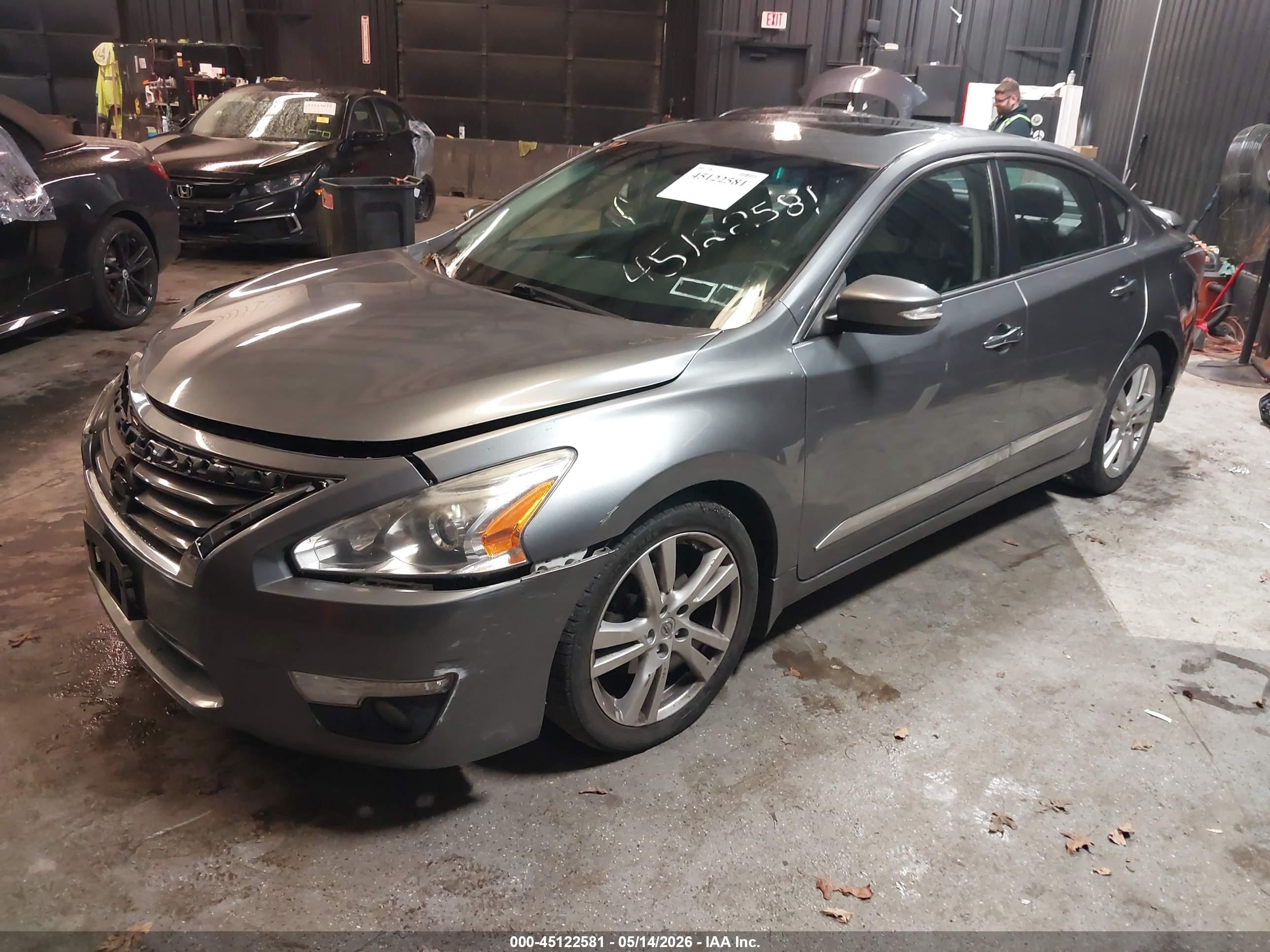 2015 Nissan Altima 3.5 Sl Gray vin: 1N4BL3APXFC568069