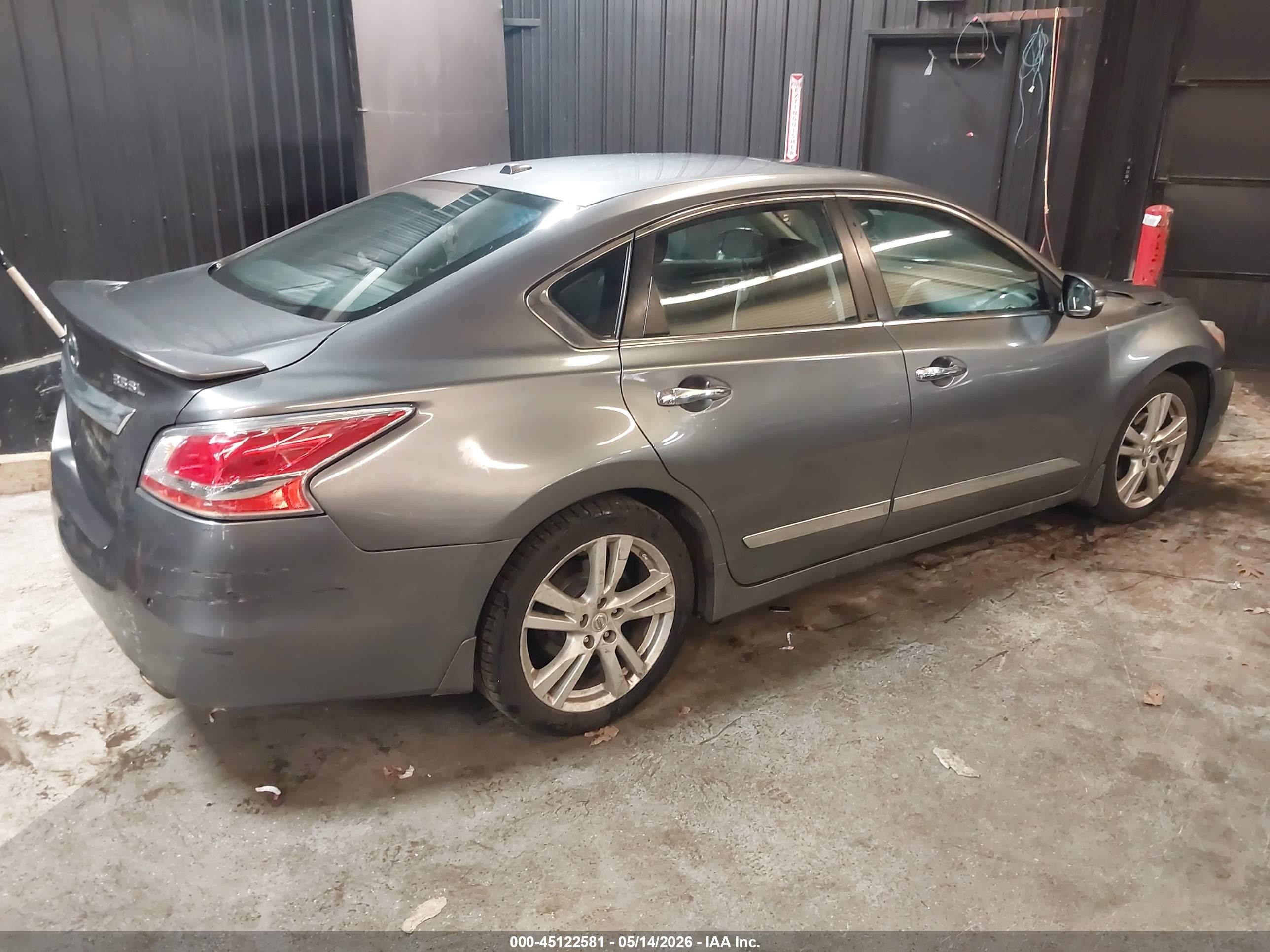 2015 Nissan Altima 3.5 Sl Gray vin: 1N4BL3APXFC568069