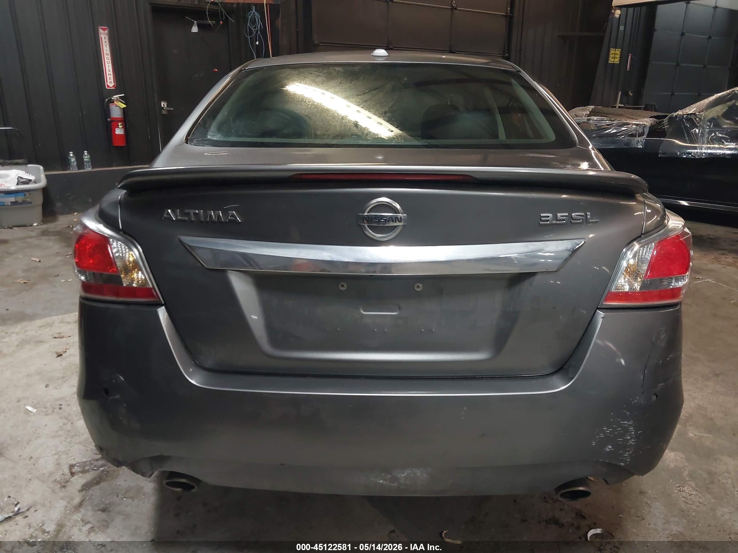 2015 Nissan Altima 3.5 Sl Gray vin: 1N4BL3APXFC568069