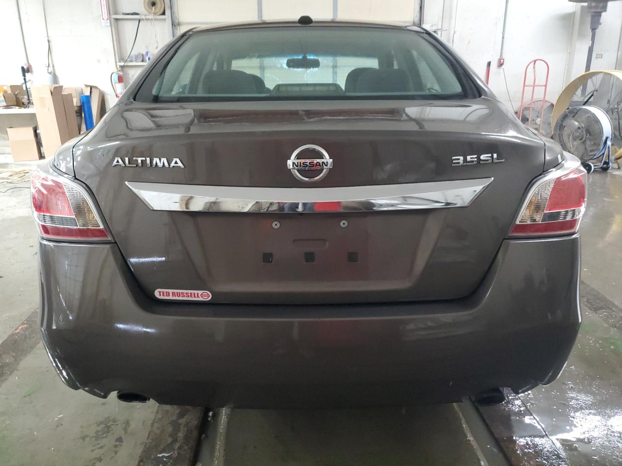 2015 Nissan Altima 3.5 S Gray vin: 1N4BL3APXFC592243 Damage: Rear Bumper, Multiple Scratches Heavy, 3