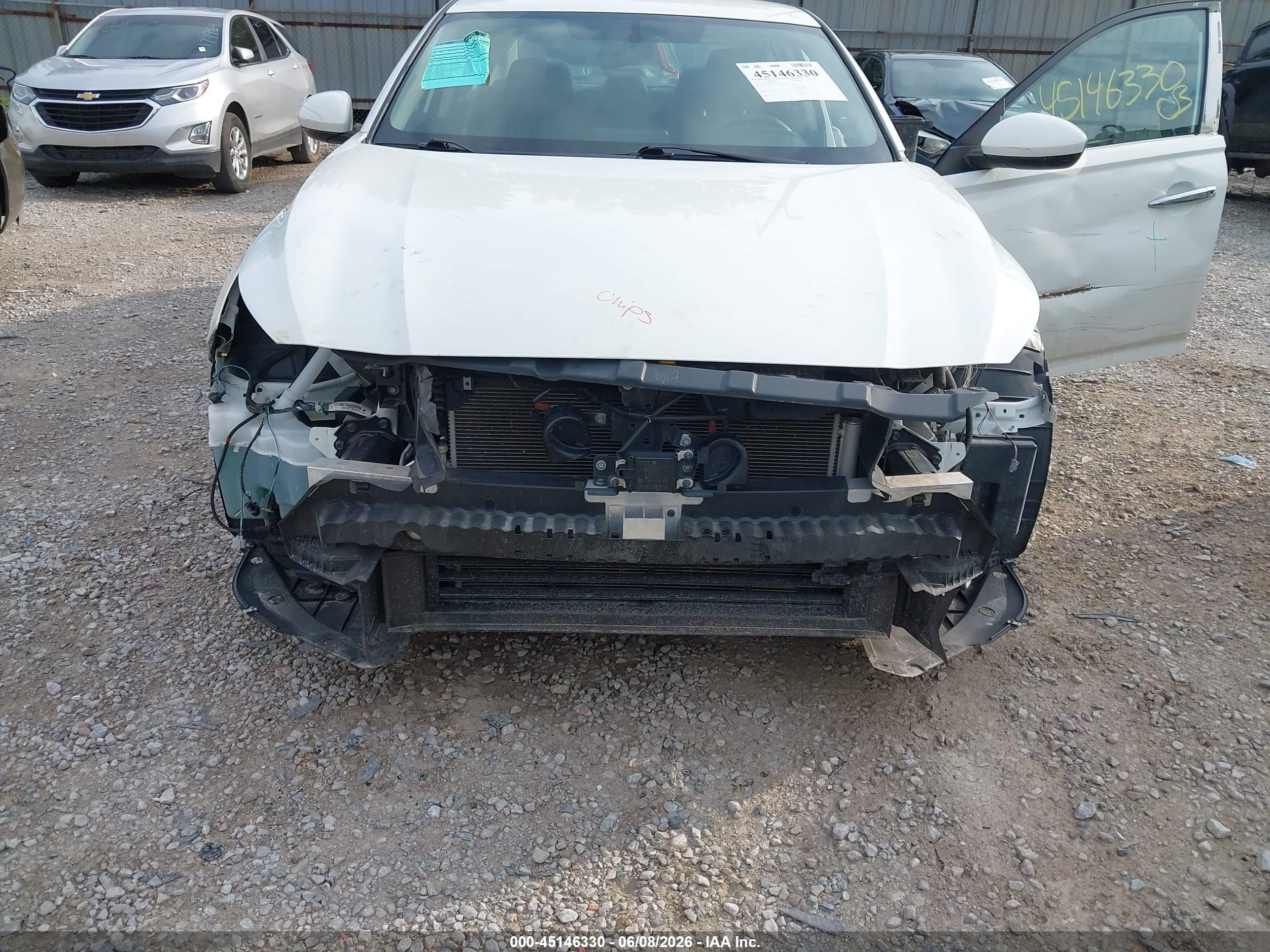 2019 Nissan Altima 2.5 S White vin: 1N4BL4BV0KC122252