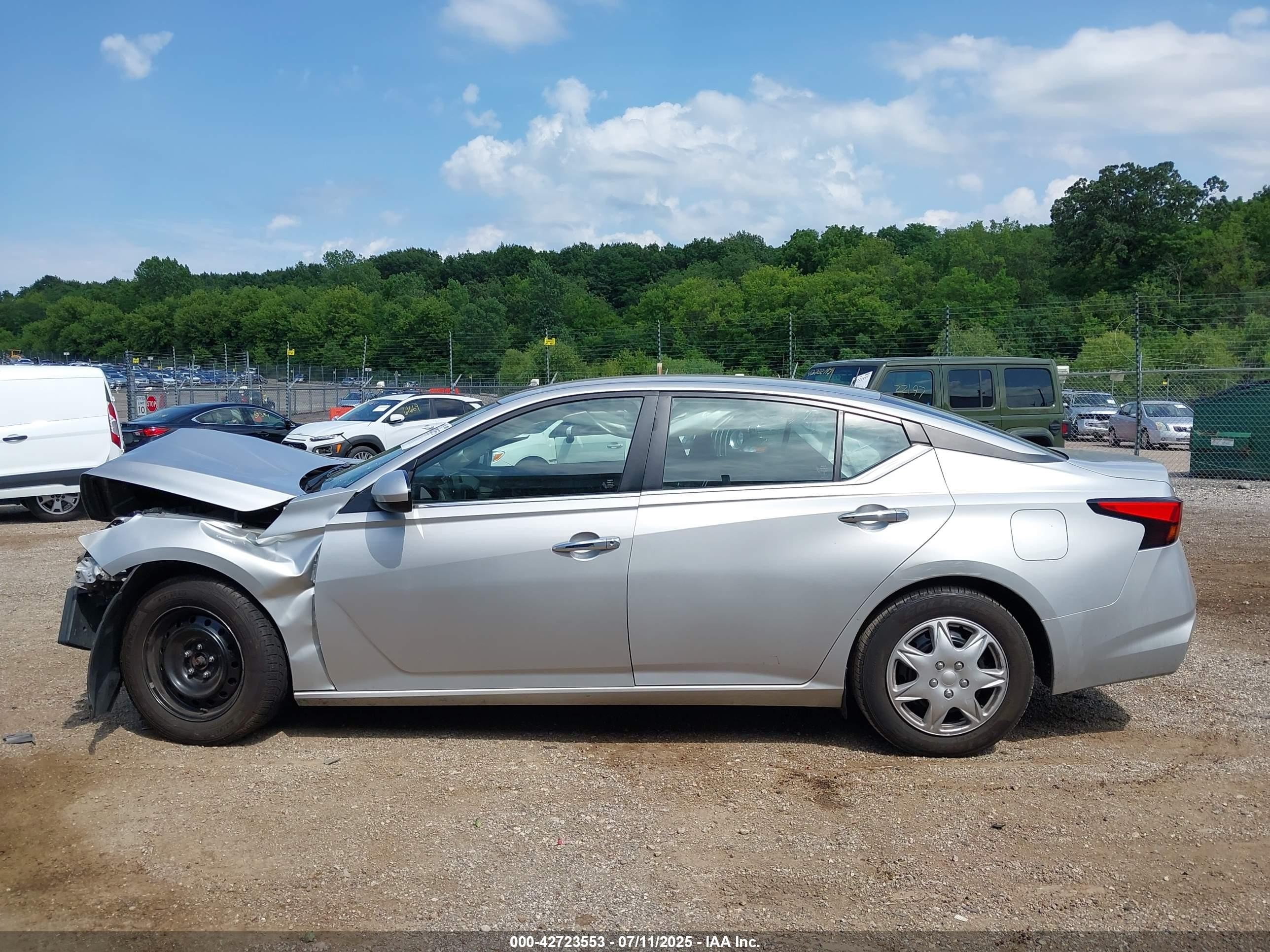 2023 Nissan Altima S Fwd Silver vin: 1N4BL4BV0PN367452