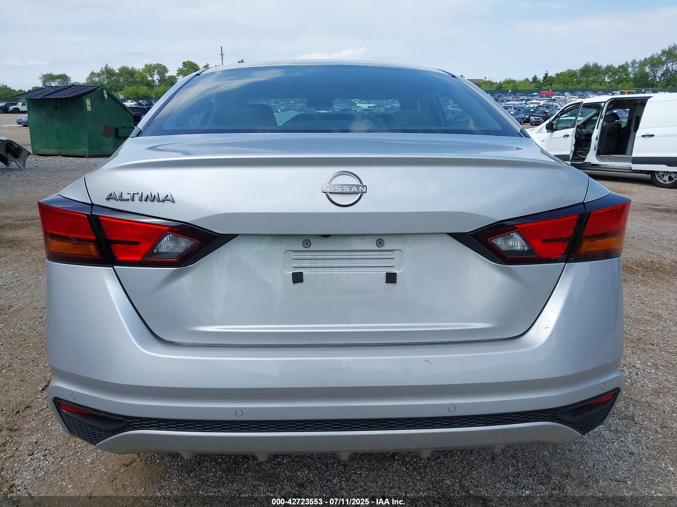 2023 Nissan Altima S Fwd Silver vin: 1N4BL4BV0PN367452