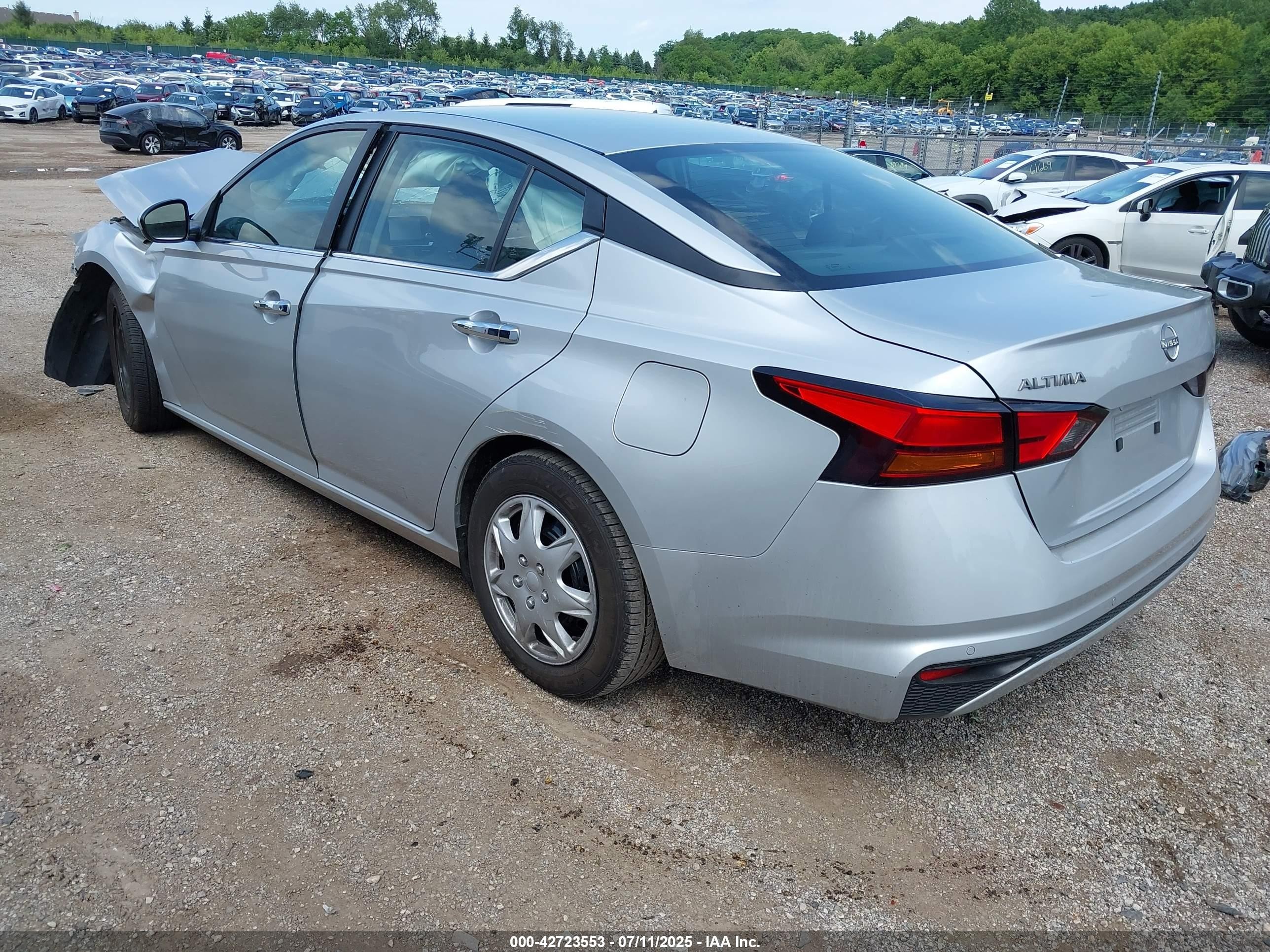 2023 Nissan Altima S Fwd Silver vin: 1N4BL4BV0PN367452
