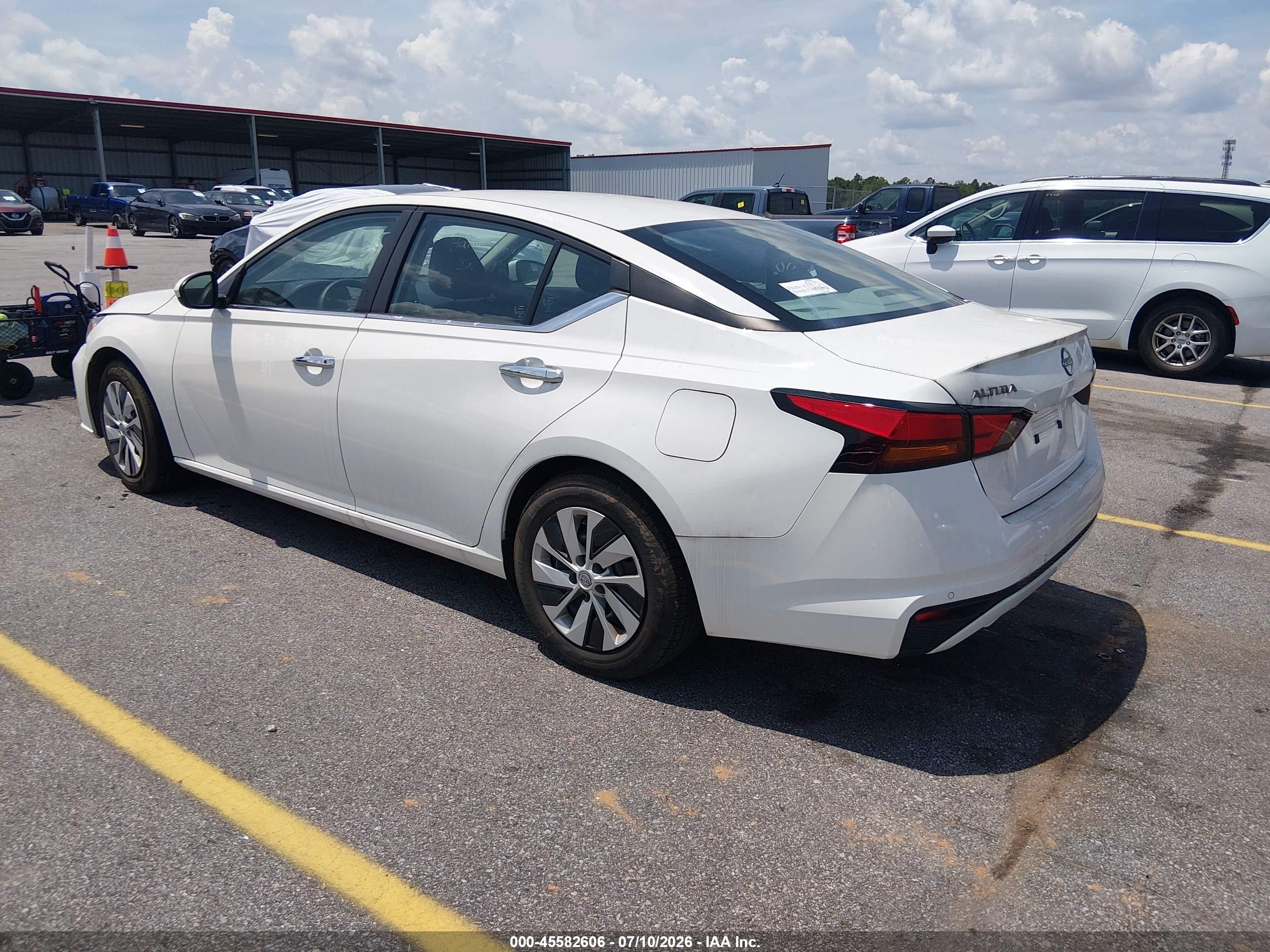2024 Nissan Altima S Fwd Белый vin: 1N4BL4BV0RN334891