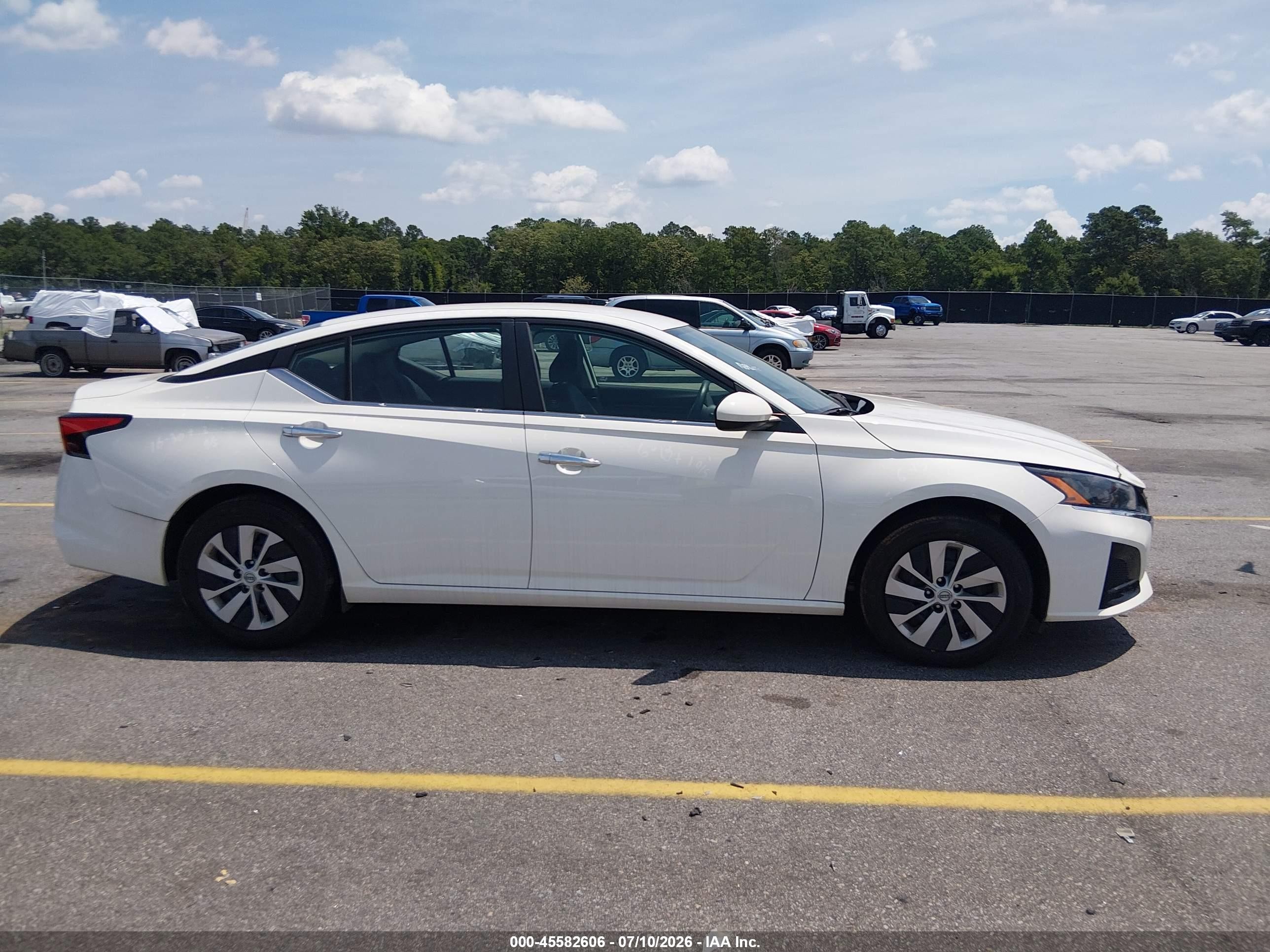 2024 Nissan Altima S Fwd Белый vin: 1N4BL4BV0RN334891