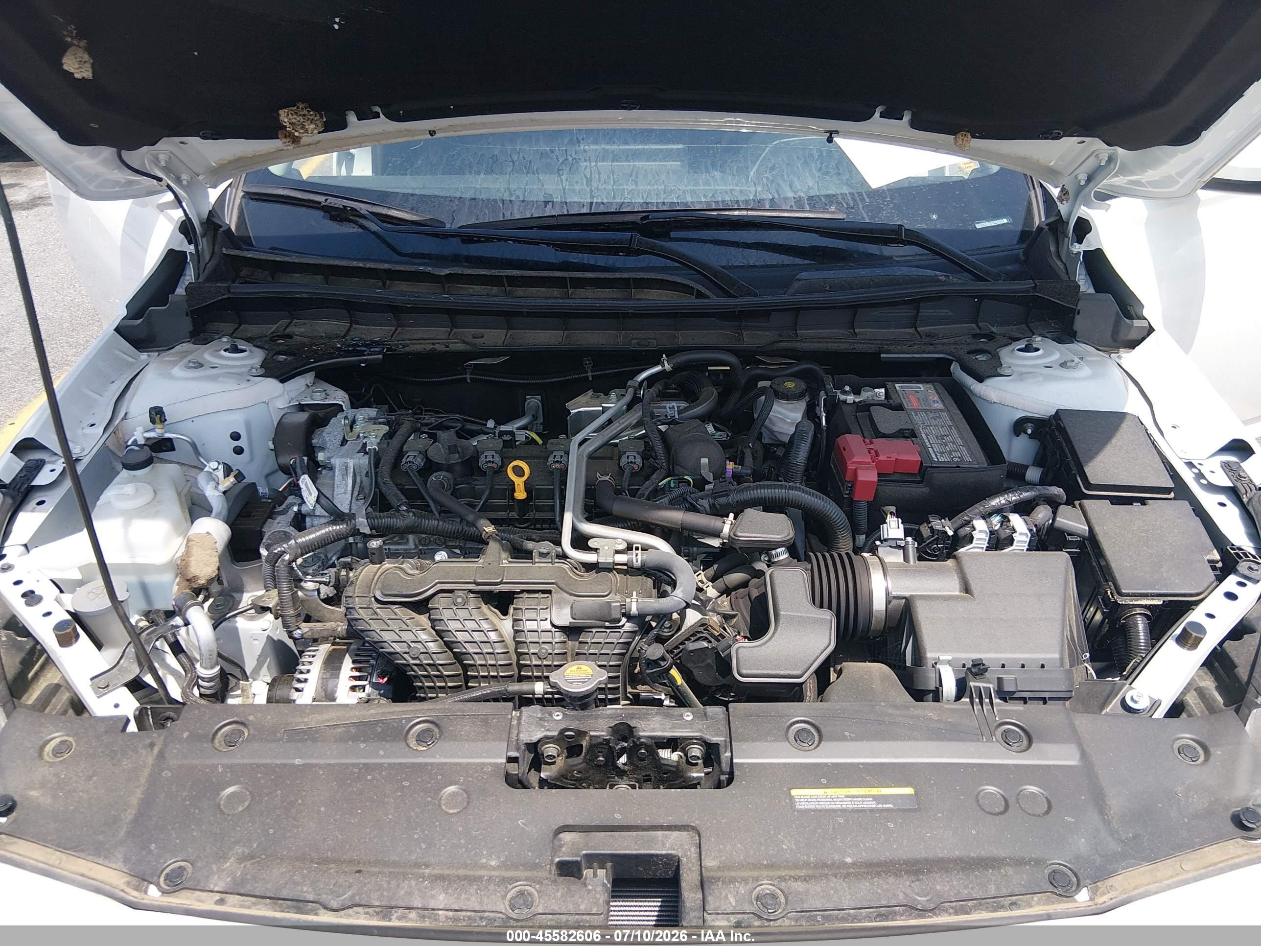 2024 Nissan Altima S Fwd Белый vin: 1N4BL4BV0RN334891
