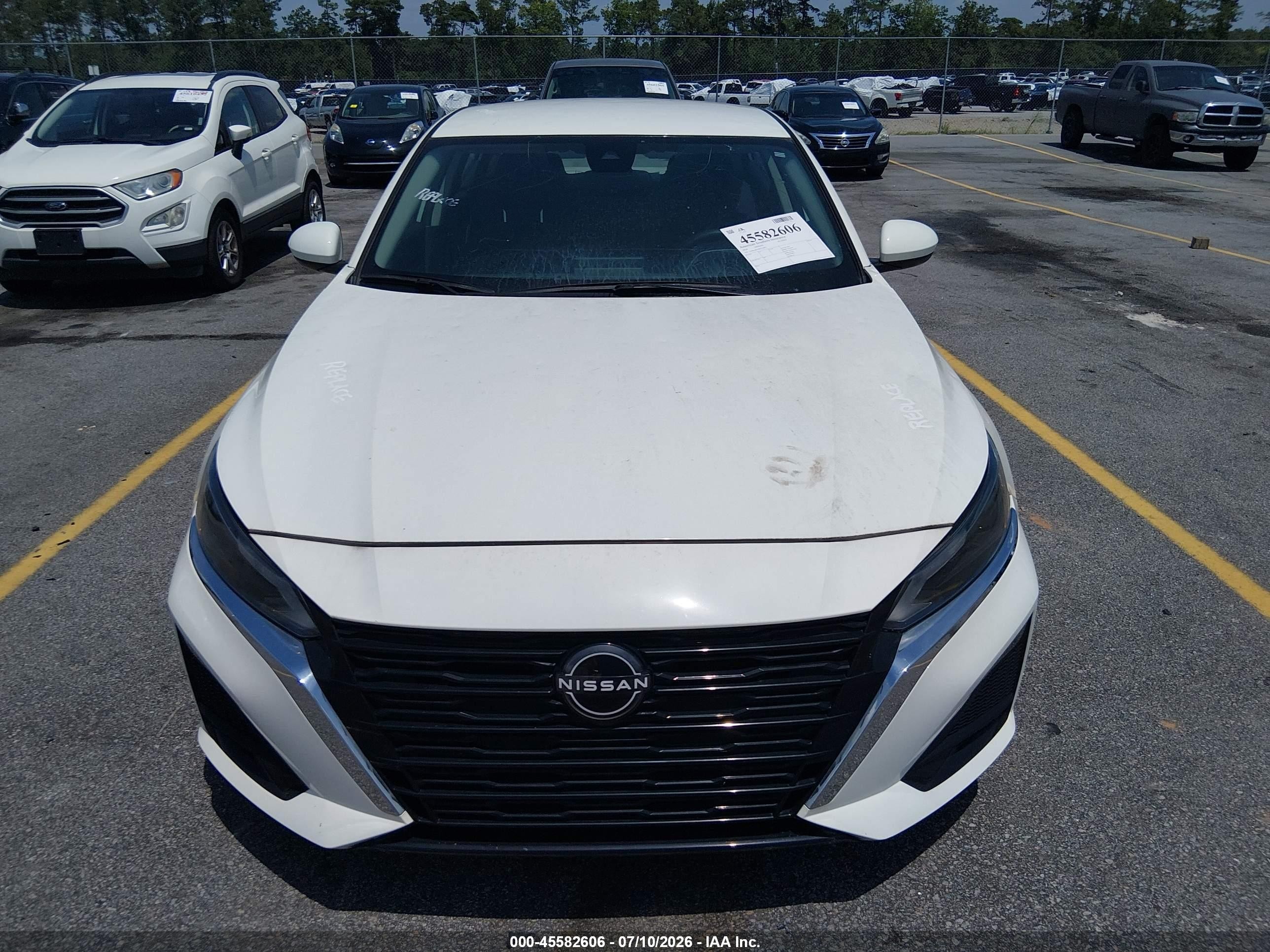 2024 Nissan Altima S Fwd Белый vin: 1N4BL4BV0RN334891