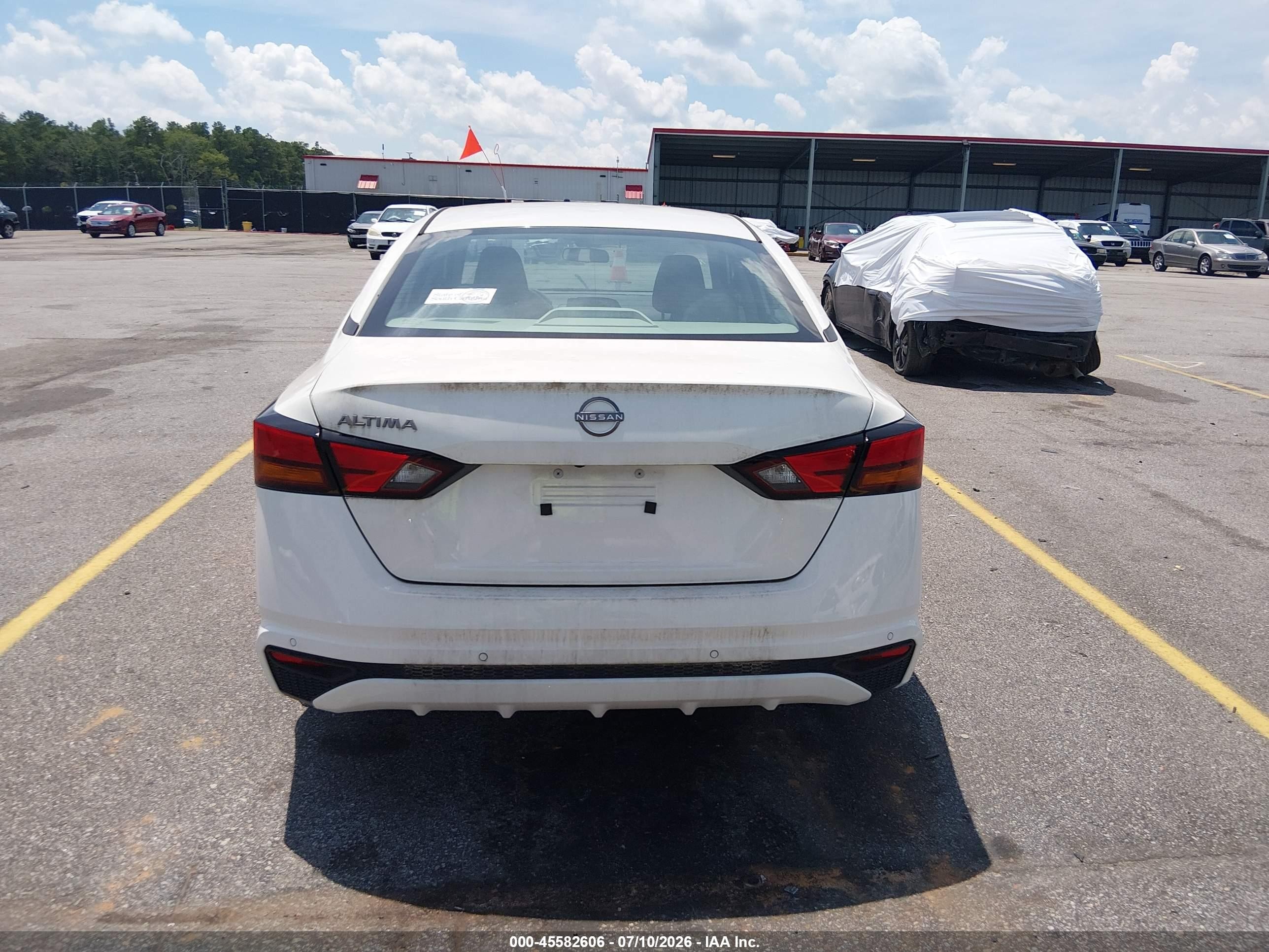 2024 Nissan Altima S Fwd Белый vin: 1N4BL4BV0RN334891
