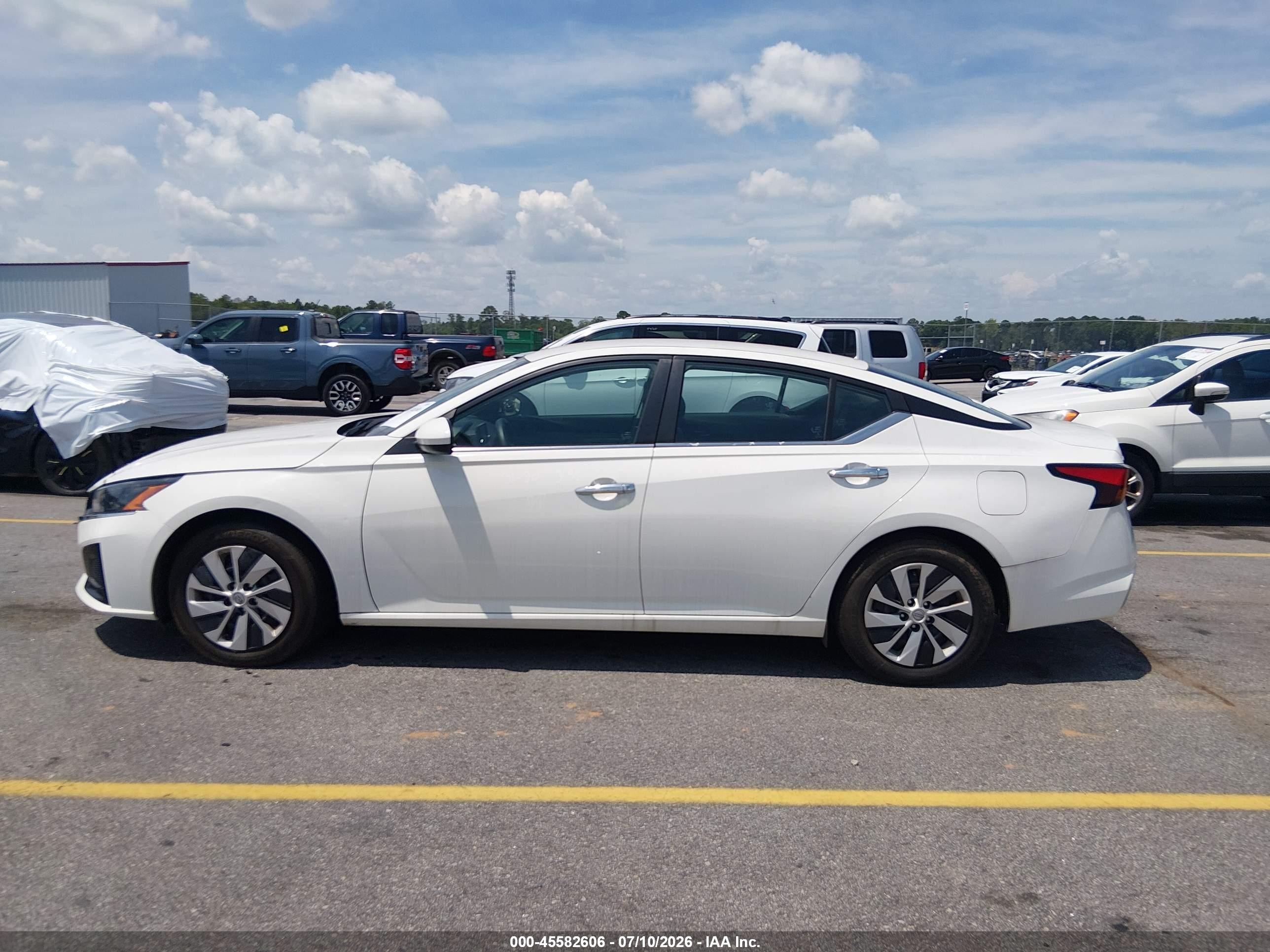 2024 Nissan Altima S Fwd Белый vin: 1N4BL4BV0RN334891