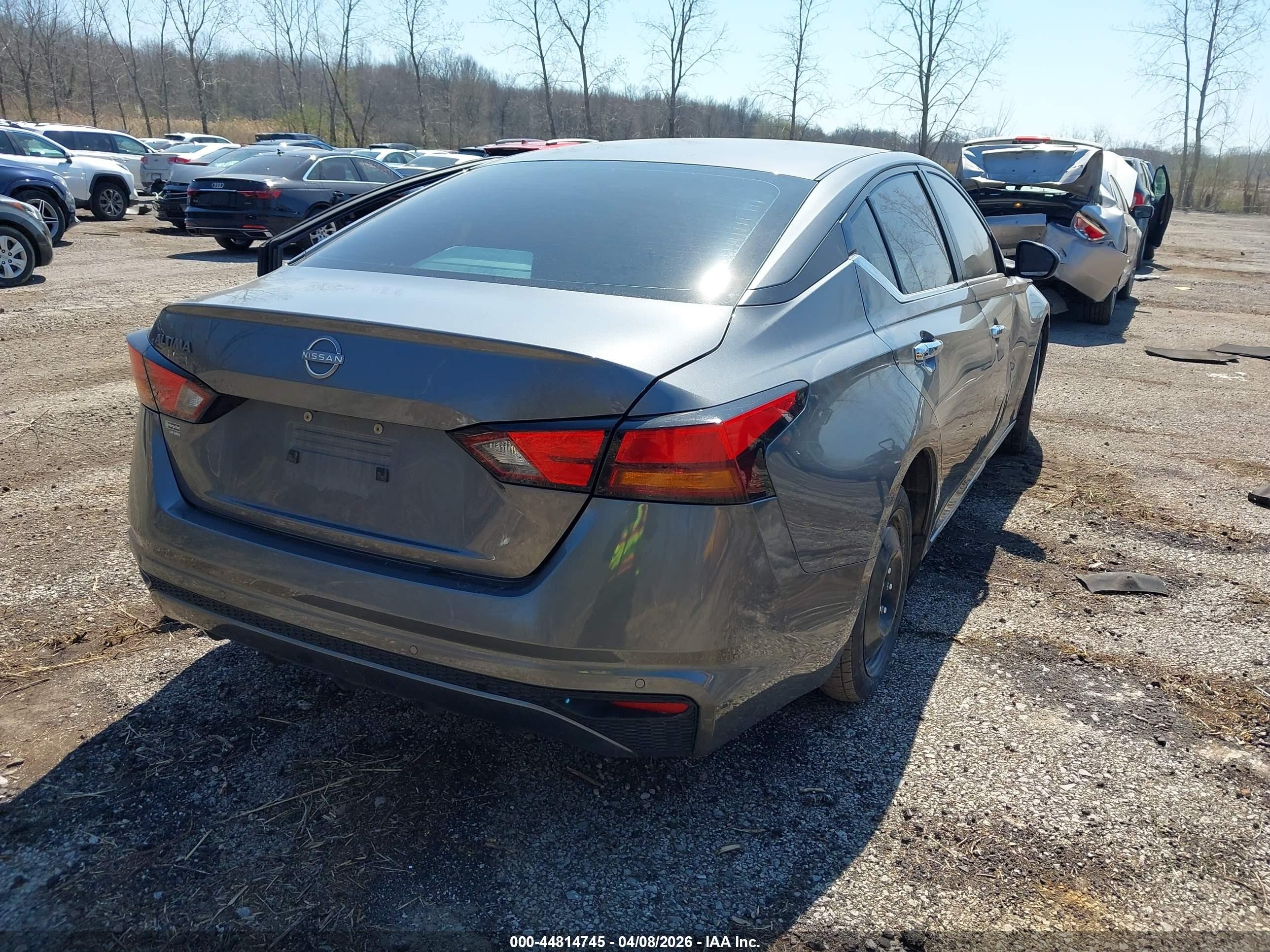 2024 Nissan Altima S Fwd Серый vin: 1N4BL4BV0RN371701
