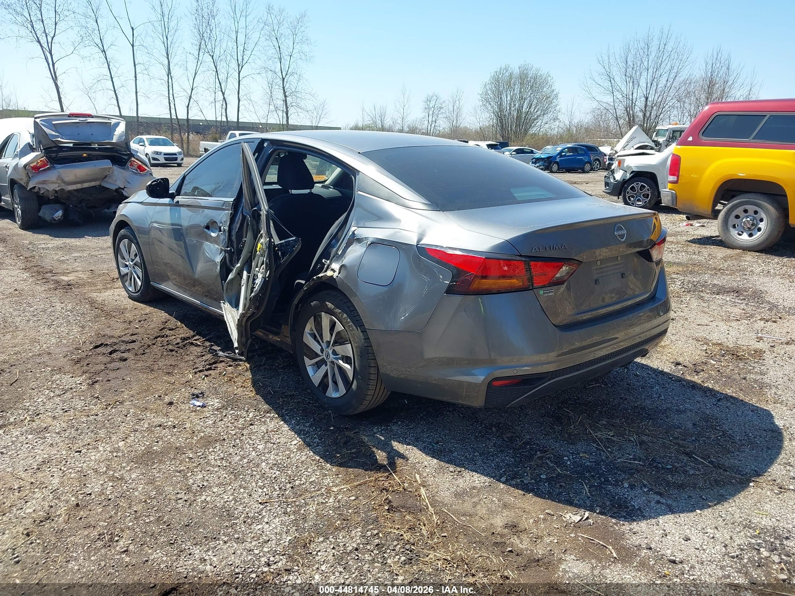 2024 Nissan Altima S Fwd Серый vin: 1N4BL4BV0RN371701