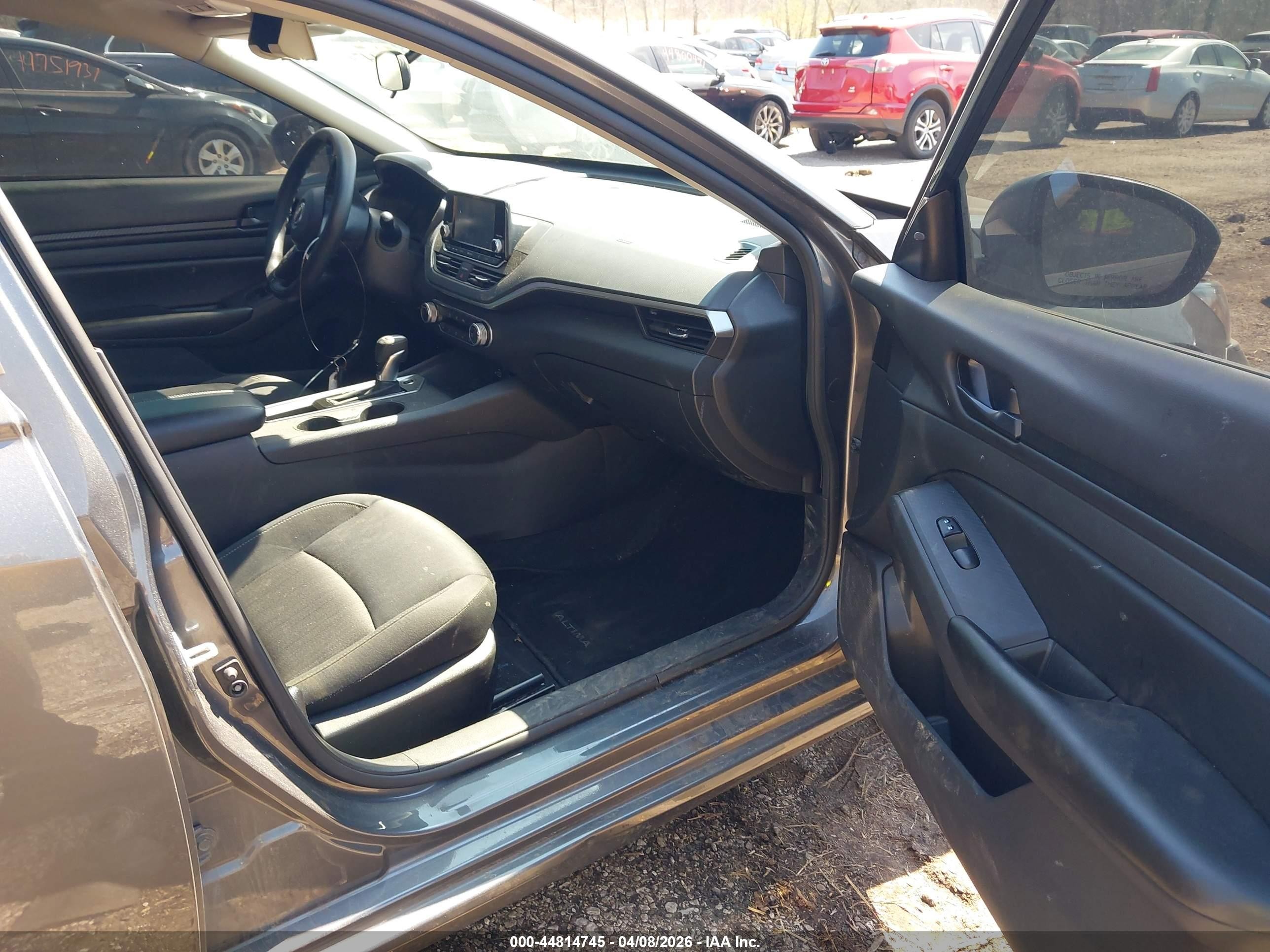 2024 Nissan Altima S Fwd Серый vin: 1N4BL4BV0RN371701