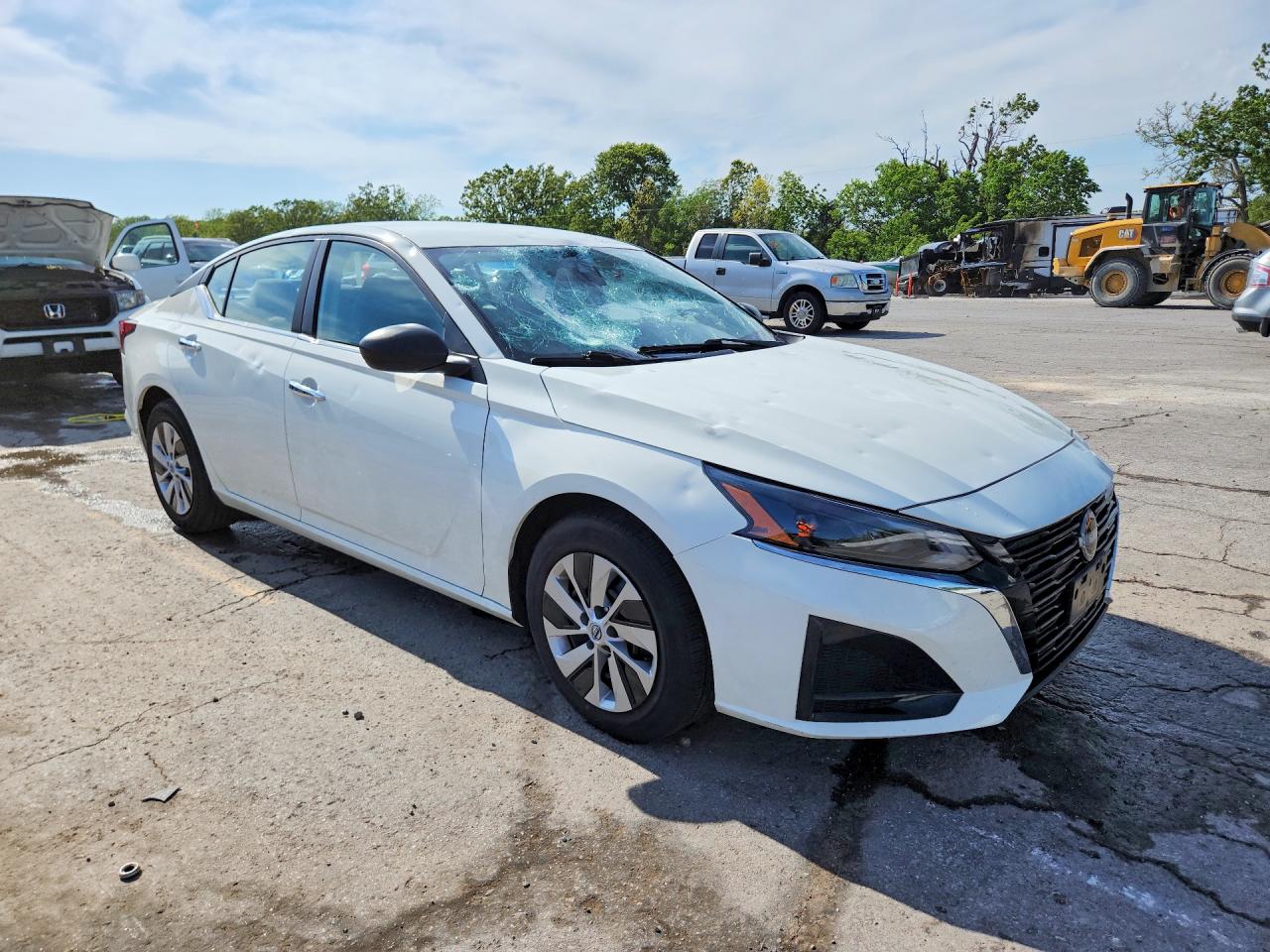 2024 Nissan Altima S White vin: 1N4BL4BV0RN389101