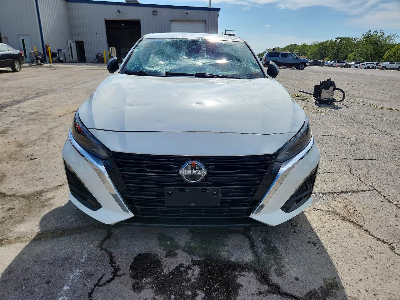 2024 Nissan Altima S White vin: 1N4BL4BV0RN389101