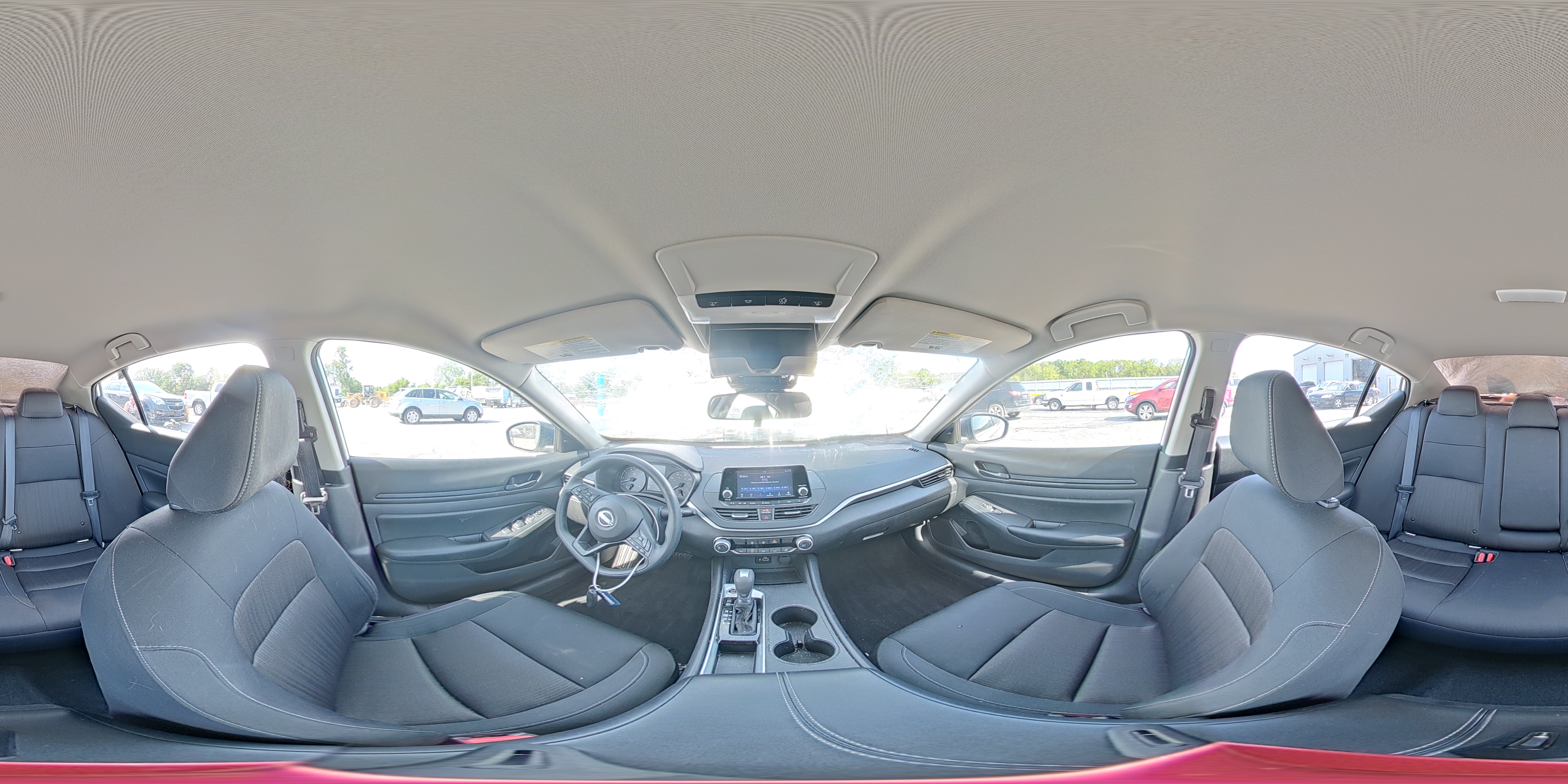 2024 Nissan Altima S White vin: 1N4BL4BV0RN389101