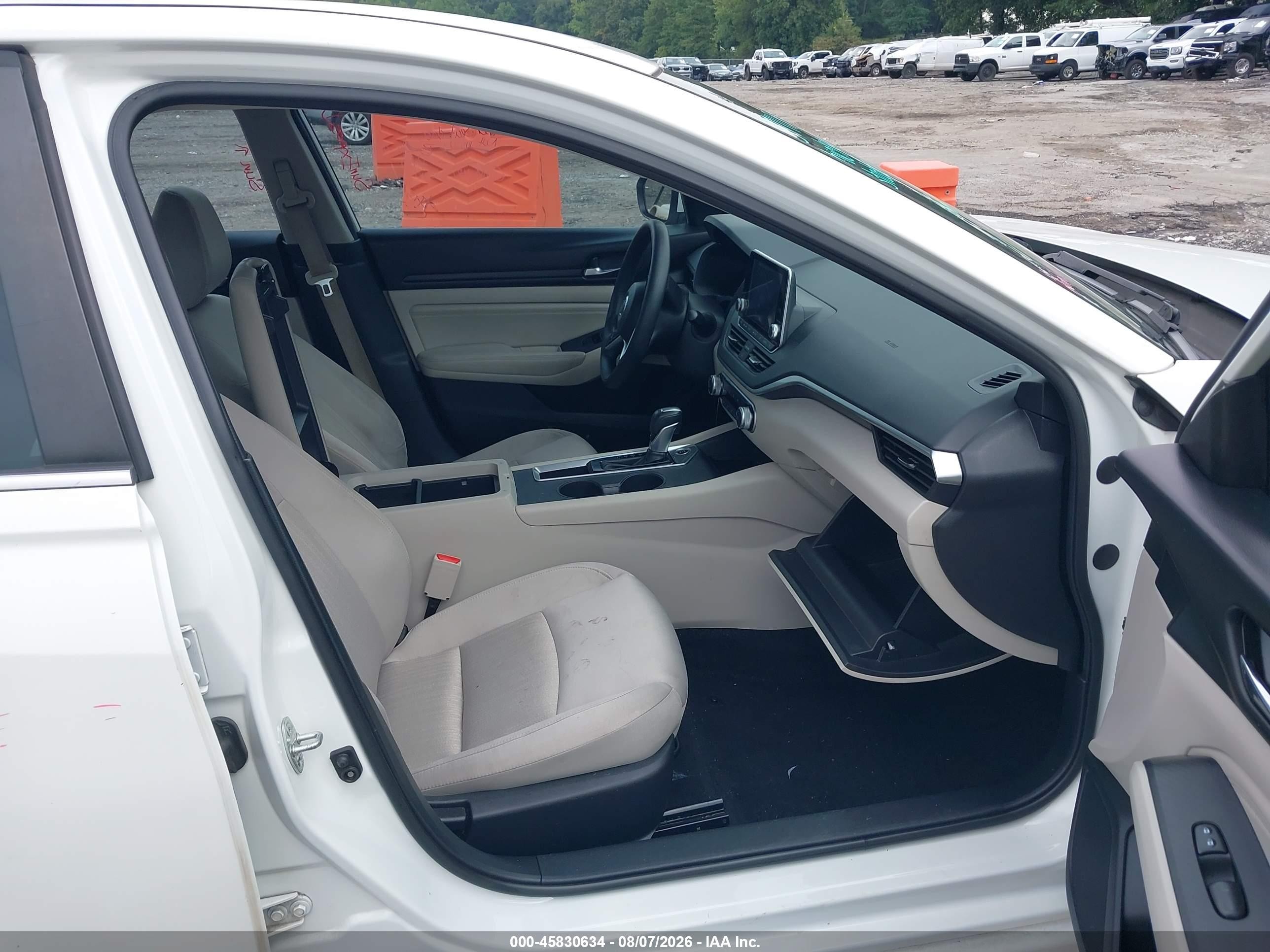 2019 Nissan Altima 2.5 S White vin: 1N4BL4BV1KC170827