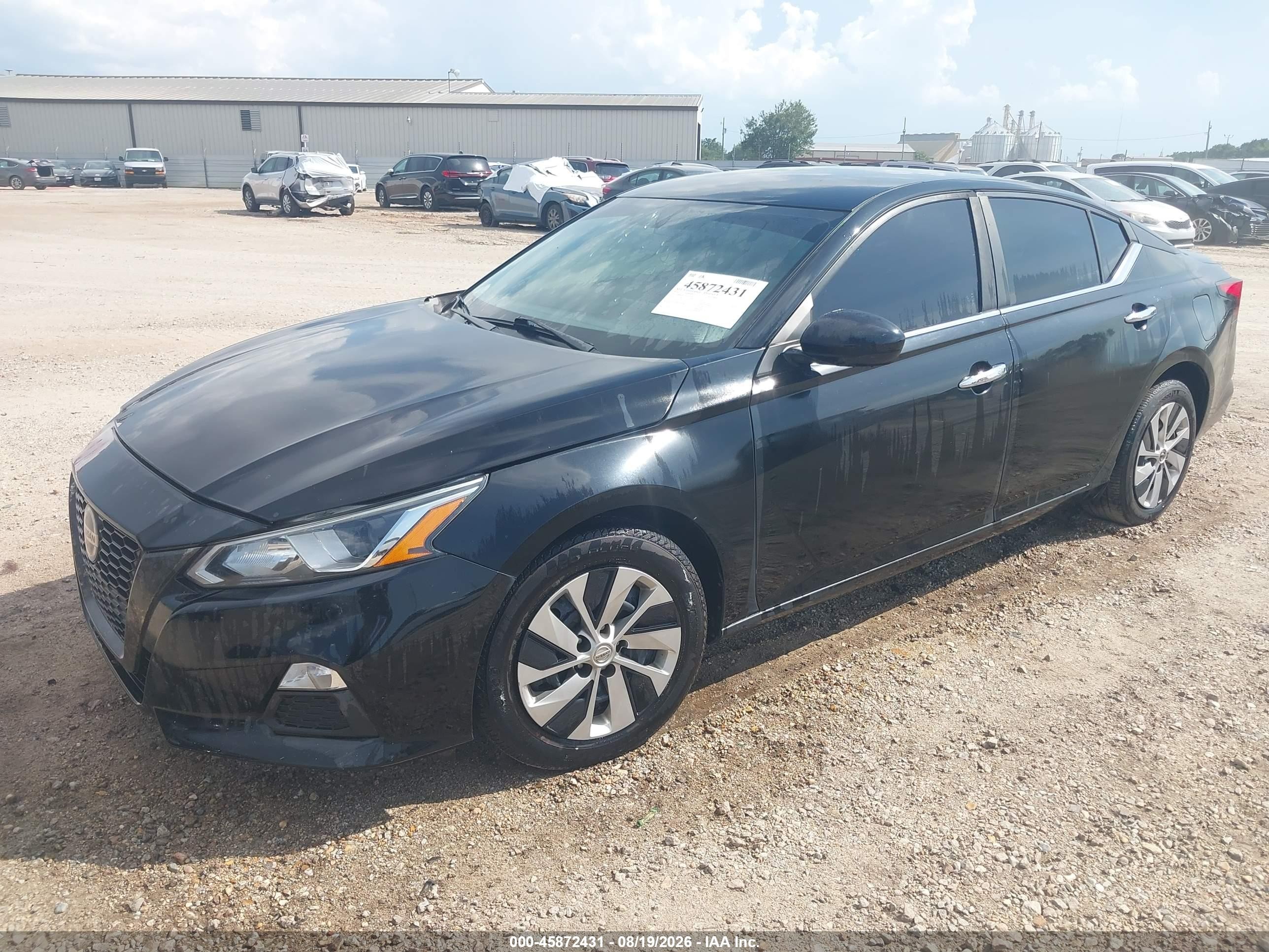 2020 Nissan Altima S Fwd Black vin: 1N4BL4BV1LC185376