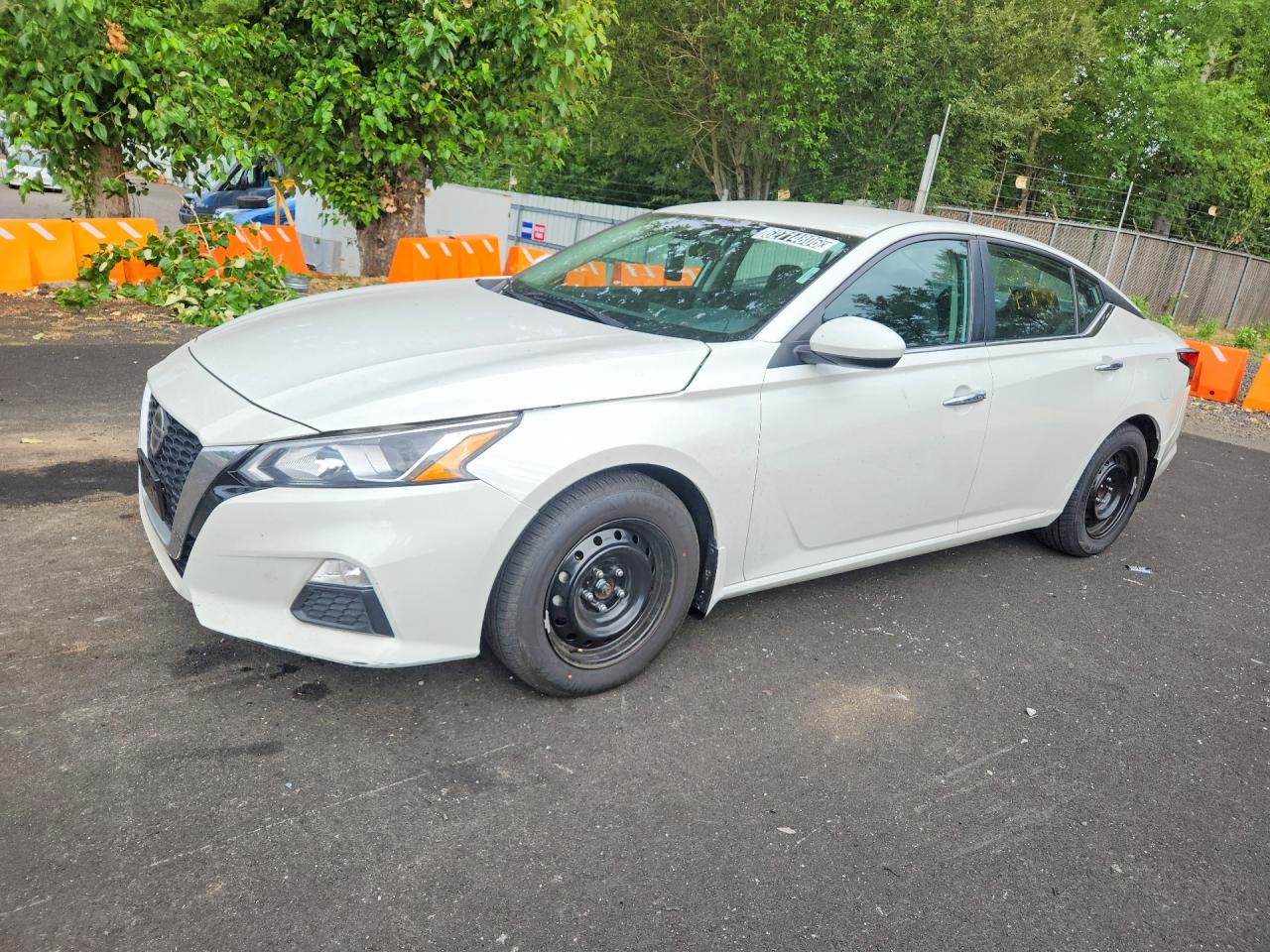 2021 Nissan Altima S Белый vin: 1N4BL4BV1MN325867
