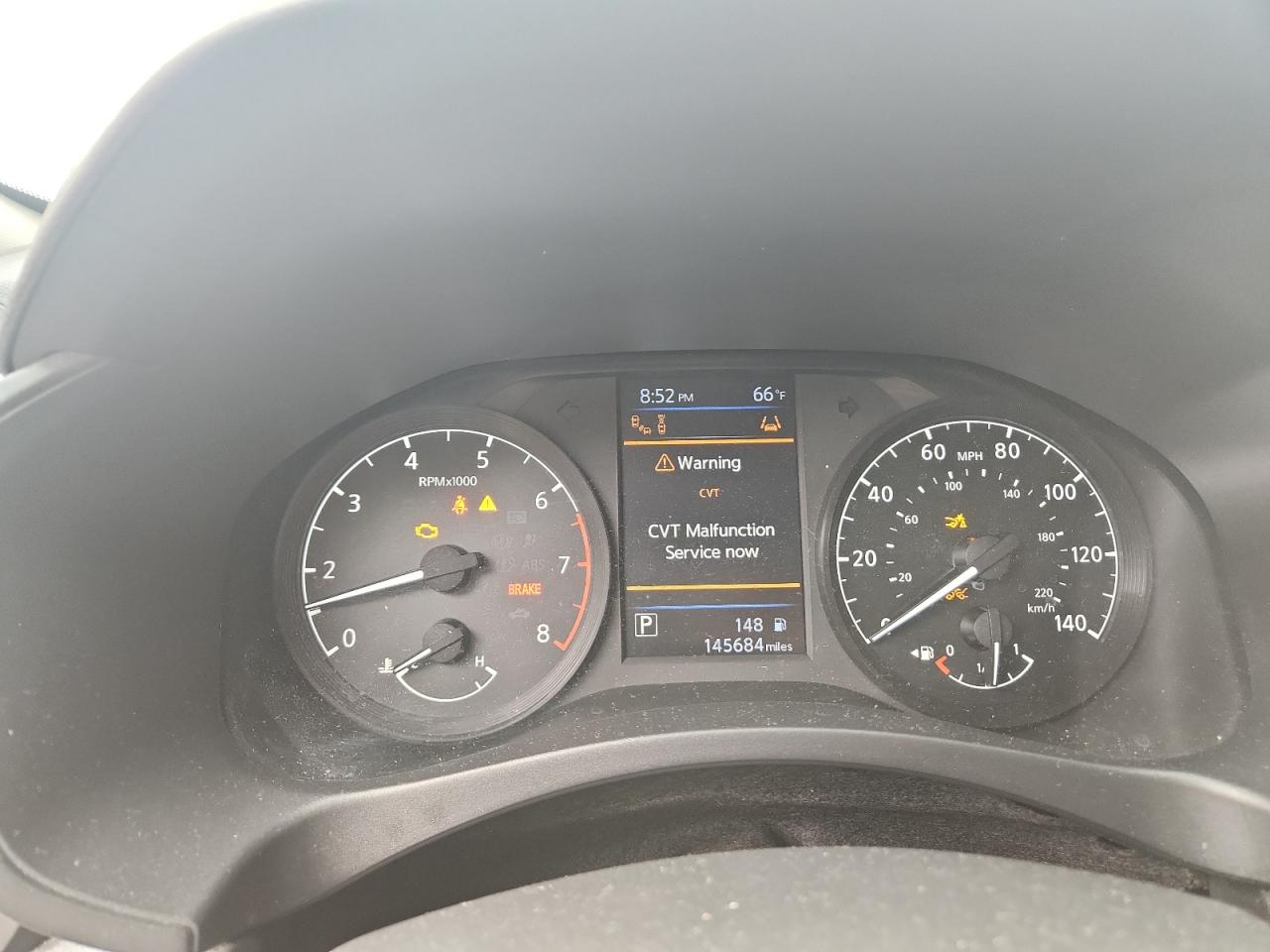 2021 Nissan Altima S White vin: 1N4BL4BV1MN325867 Damage: Warning Light - Engine, On, Unacceptable