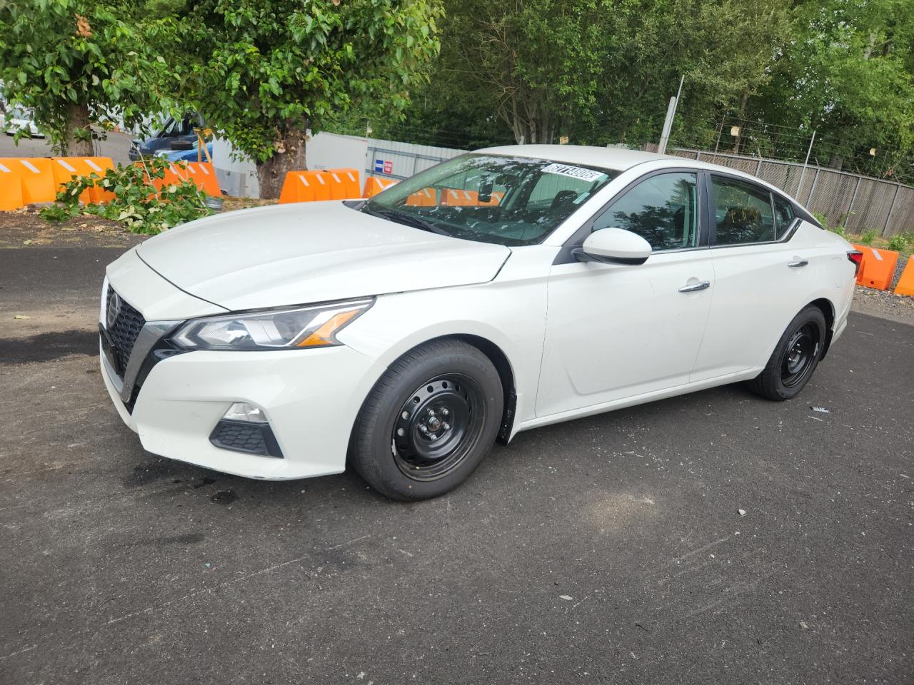 2021 Nissan Altima S White vin: 1N4BL4BV1MN325867 Damage: Hood, Misaligned, Repair Required