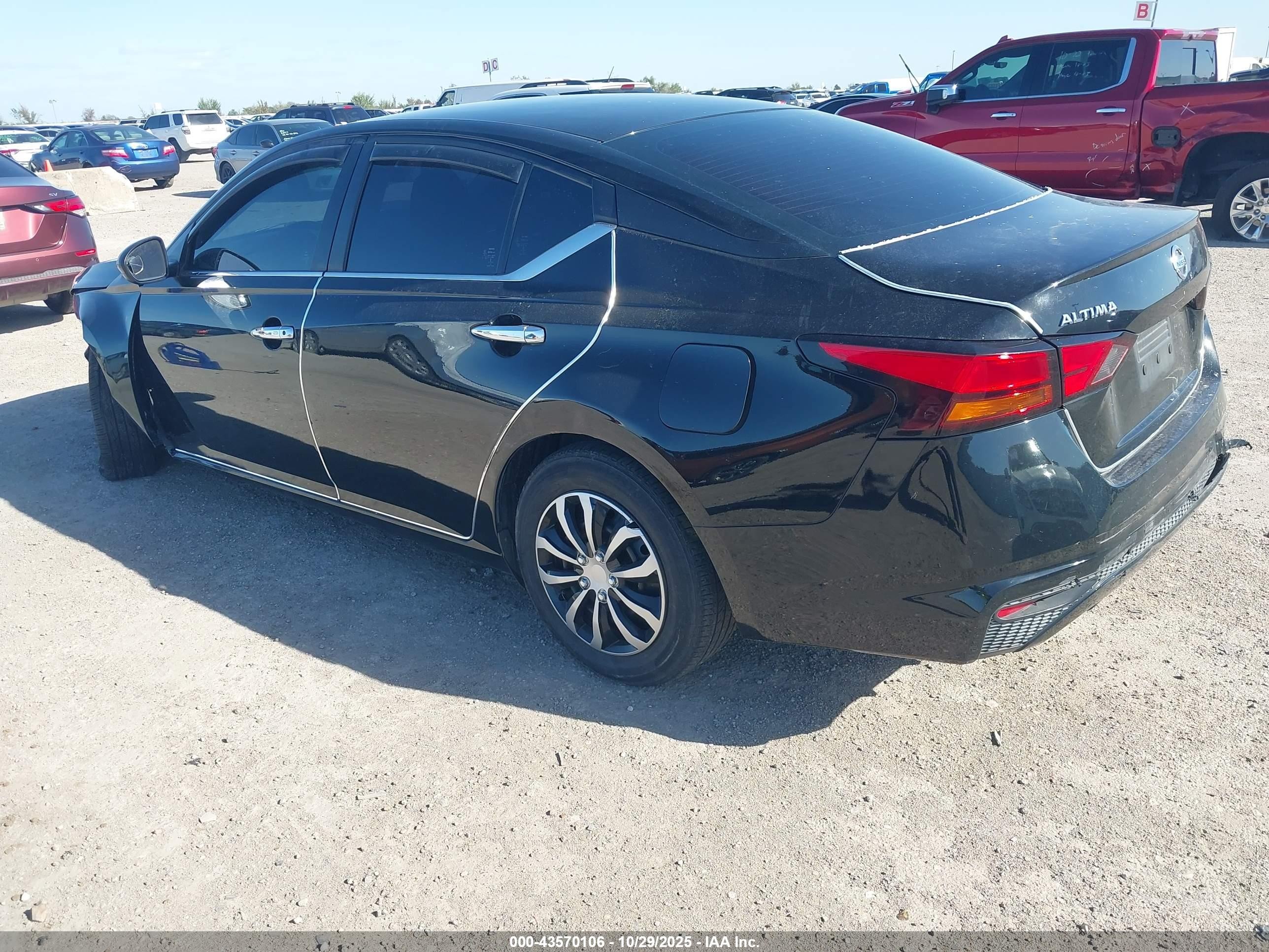 2021 Nissan Altima S Fwd Black vin: 1N4BL4BV1MN347867