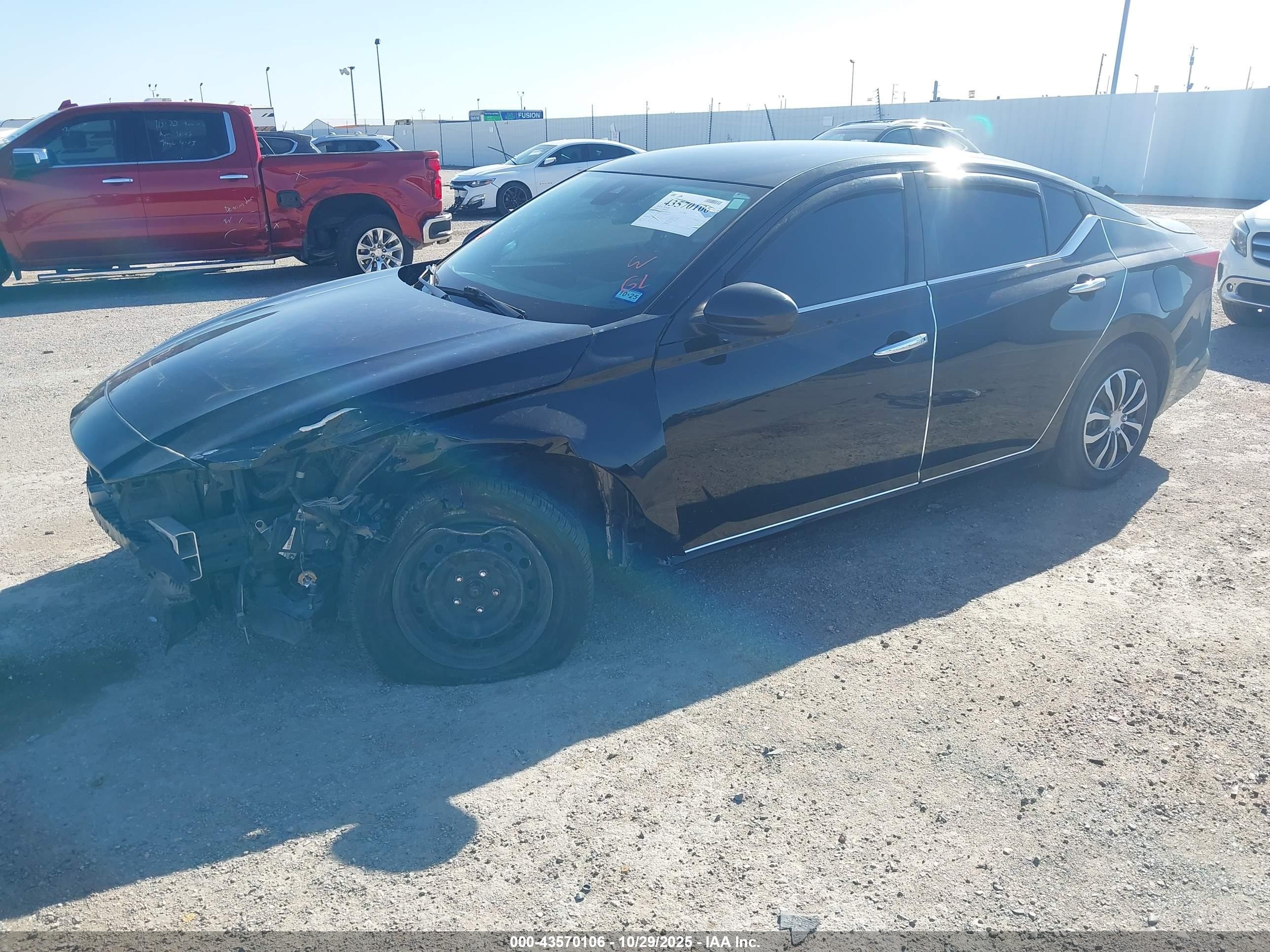 2021 Nissan Altima S Fwd Black vin: 1N4BL4BV1MN347867