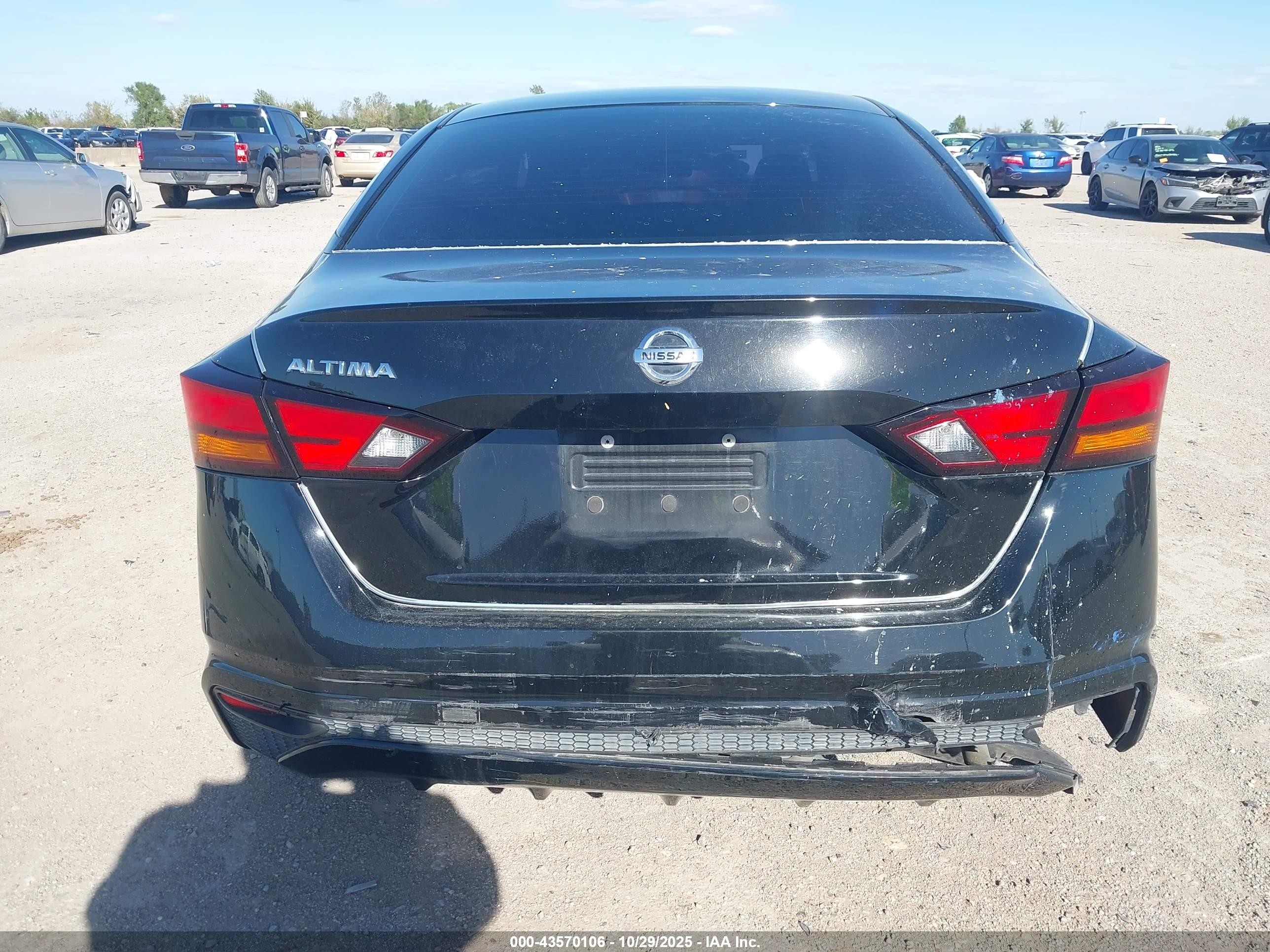 2021 Nissan Altima S Fwd Black vin: 1N4BL4BV1MN347867