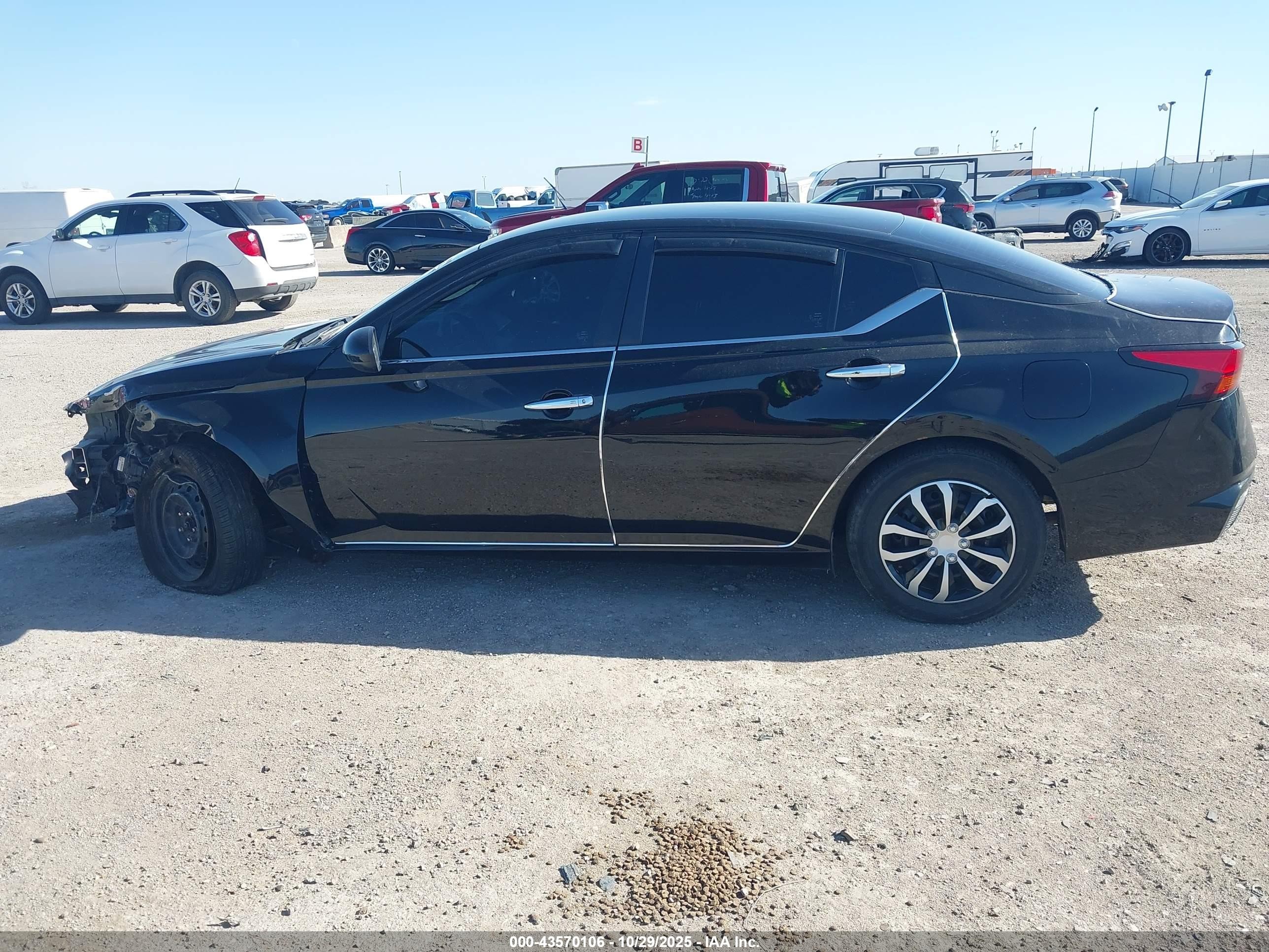 2021 Nissan Altima S Fwd Black vin: 1N4BL4BV1MN347867