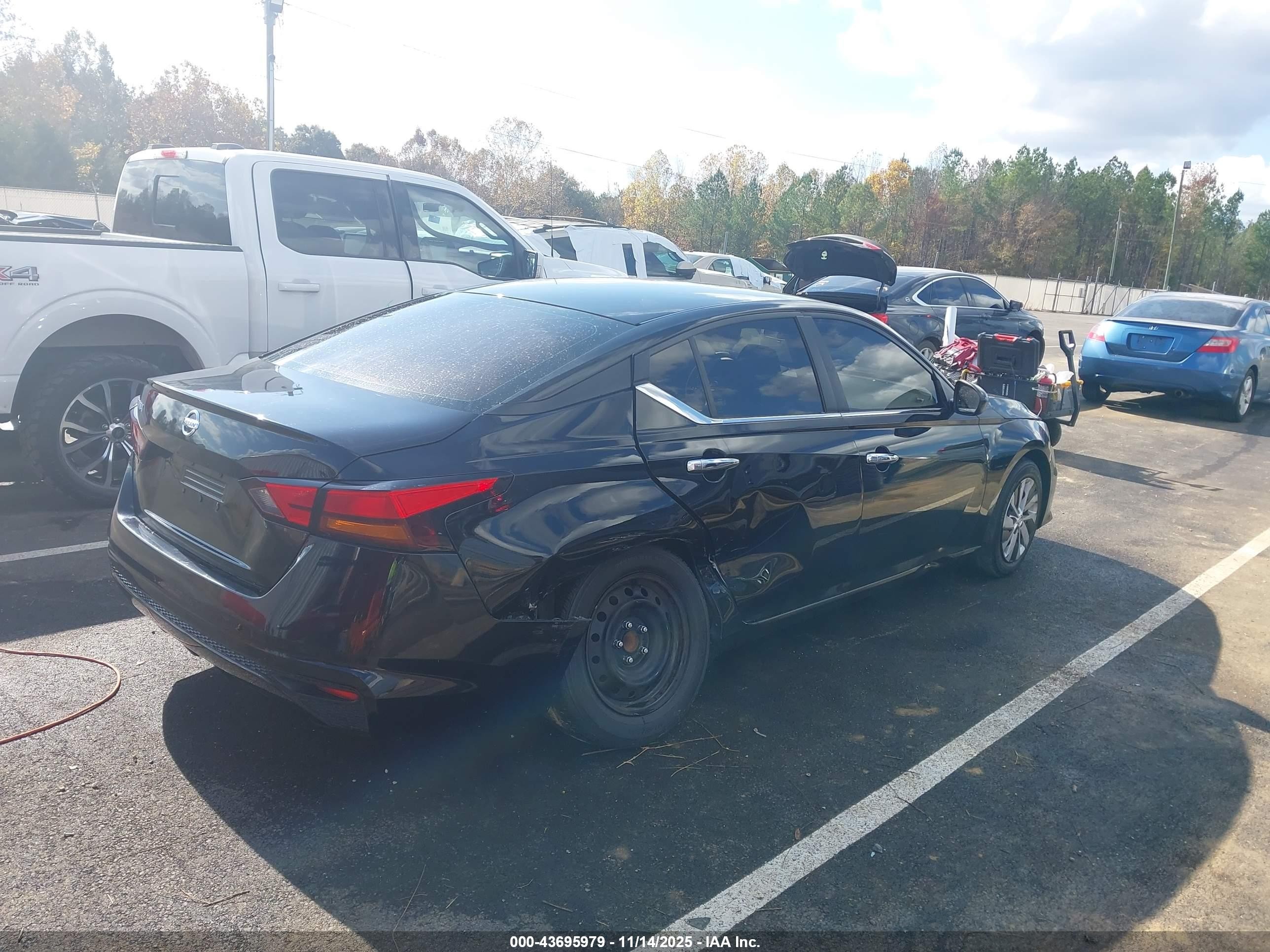 2021 Nissan Altima S Fwd Black vin: 1N4BL4BV1MN350378